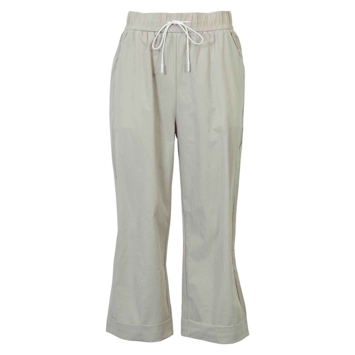 Anyway Dame Capri Beige   i Store Plus Size Størrelser