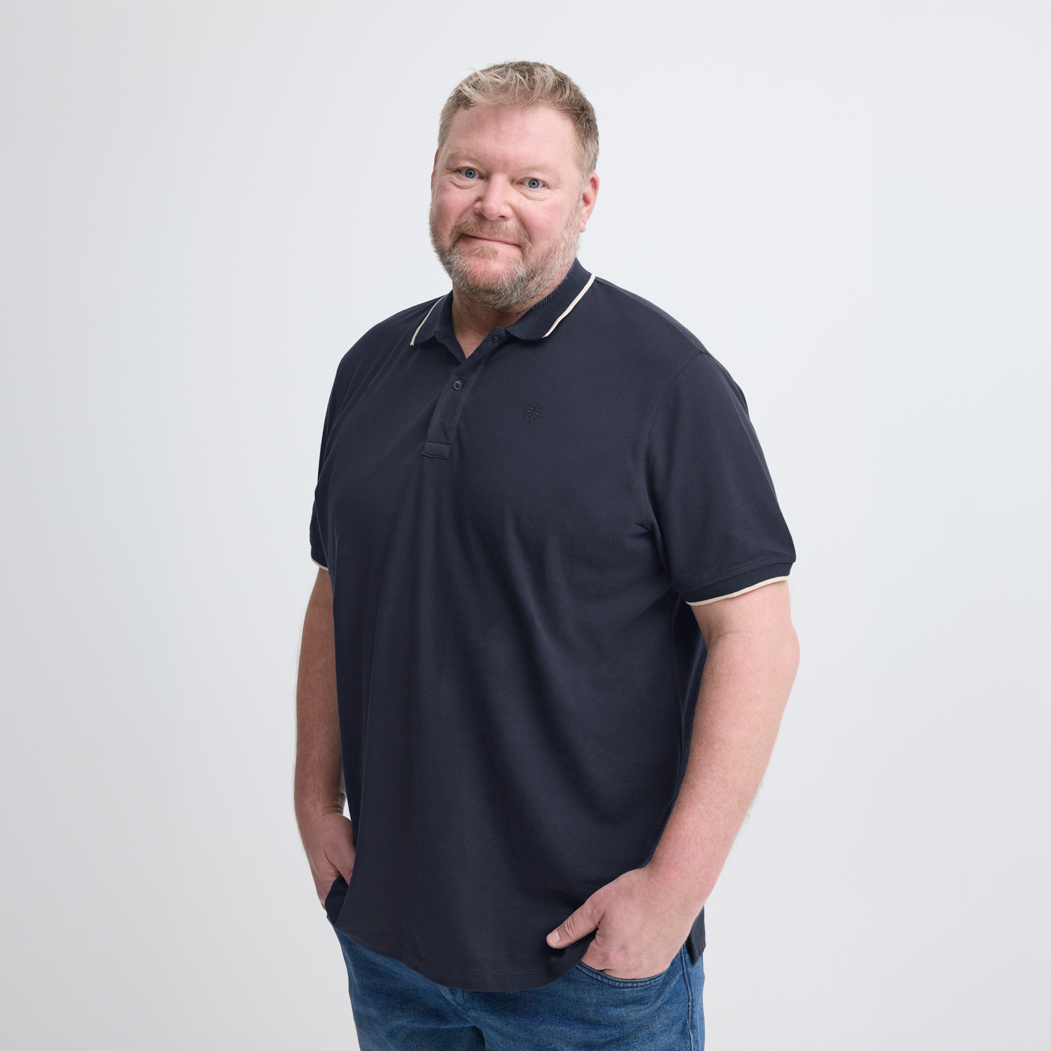 Blend Herre Polo Salute    i Store Plus Size Størrelser