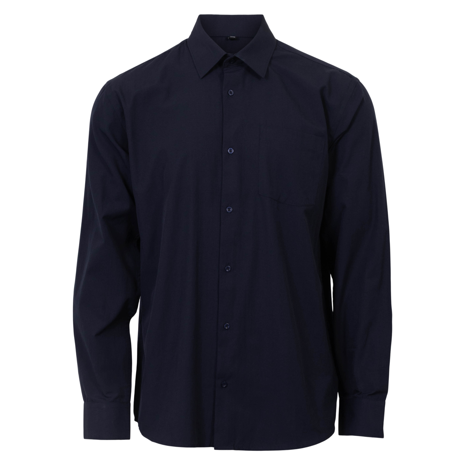 Carnét Jason Herre Skjorte Navy   i Store Plus Size Størrelser