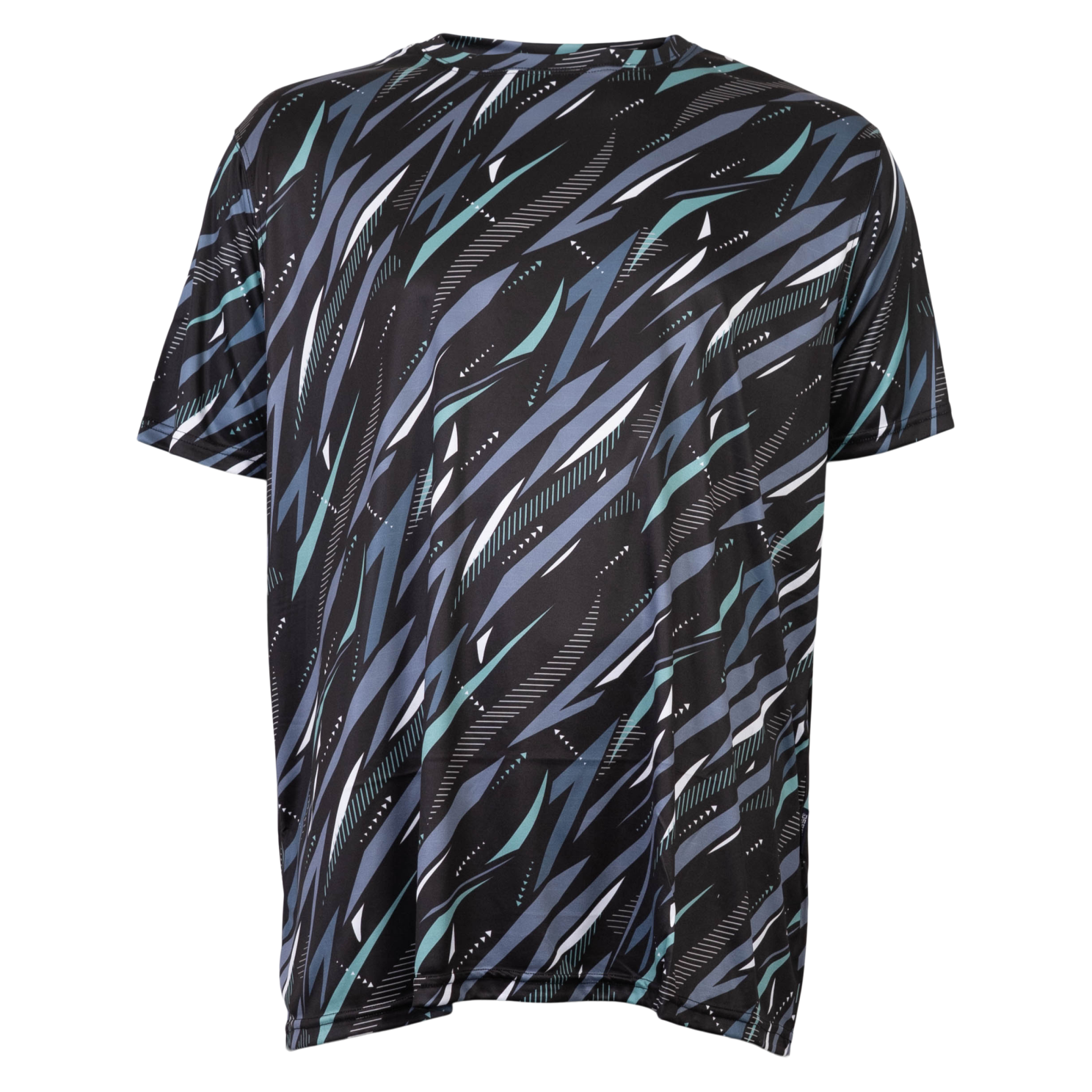 D555 Nottingham Trænings T-shirt til Mænd – Sort Plus Size