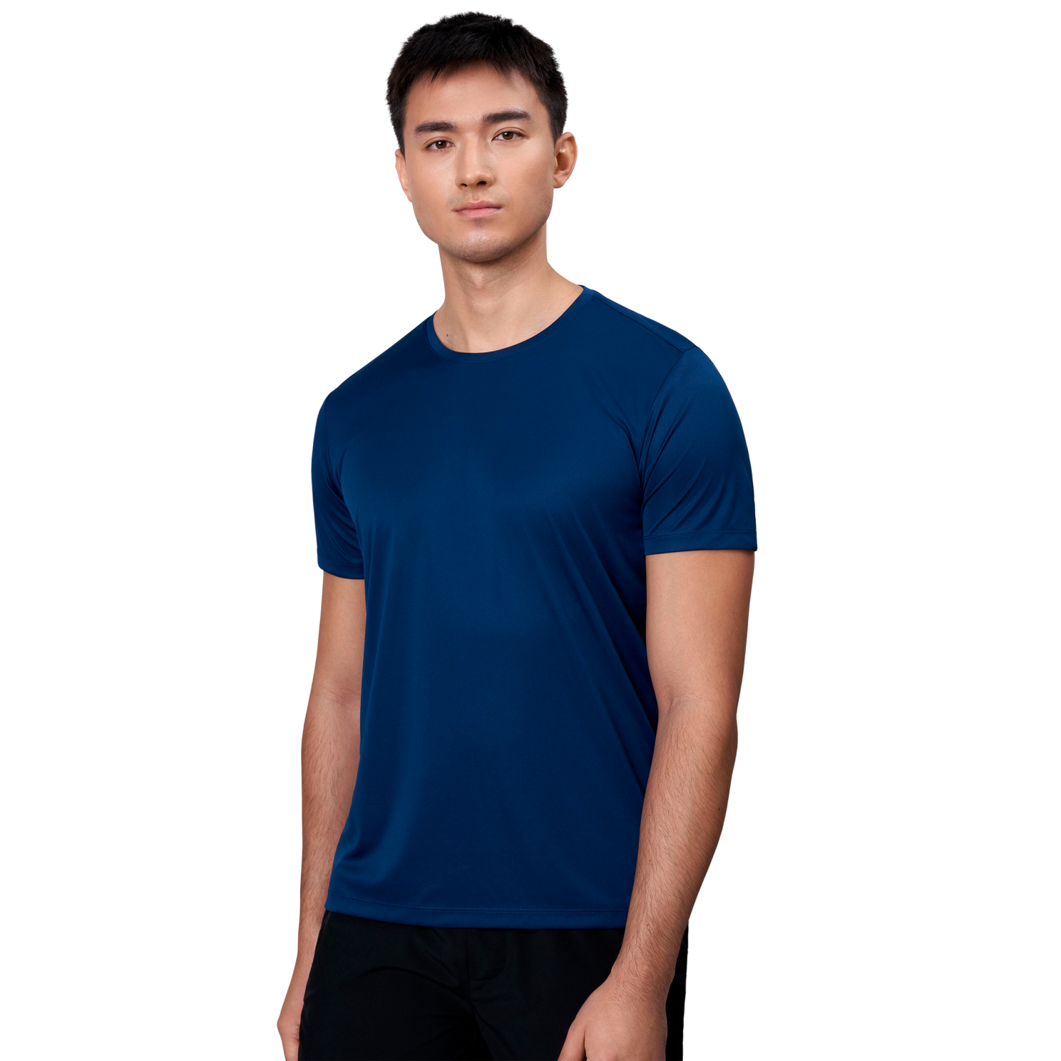 Geyser Essential Herre Trænings T-shirt – Navy Plus Size