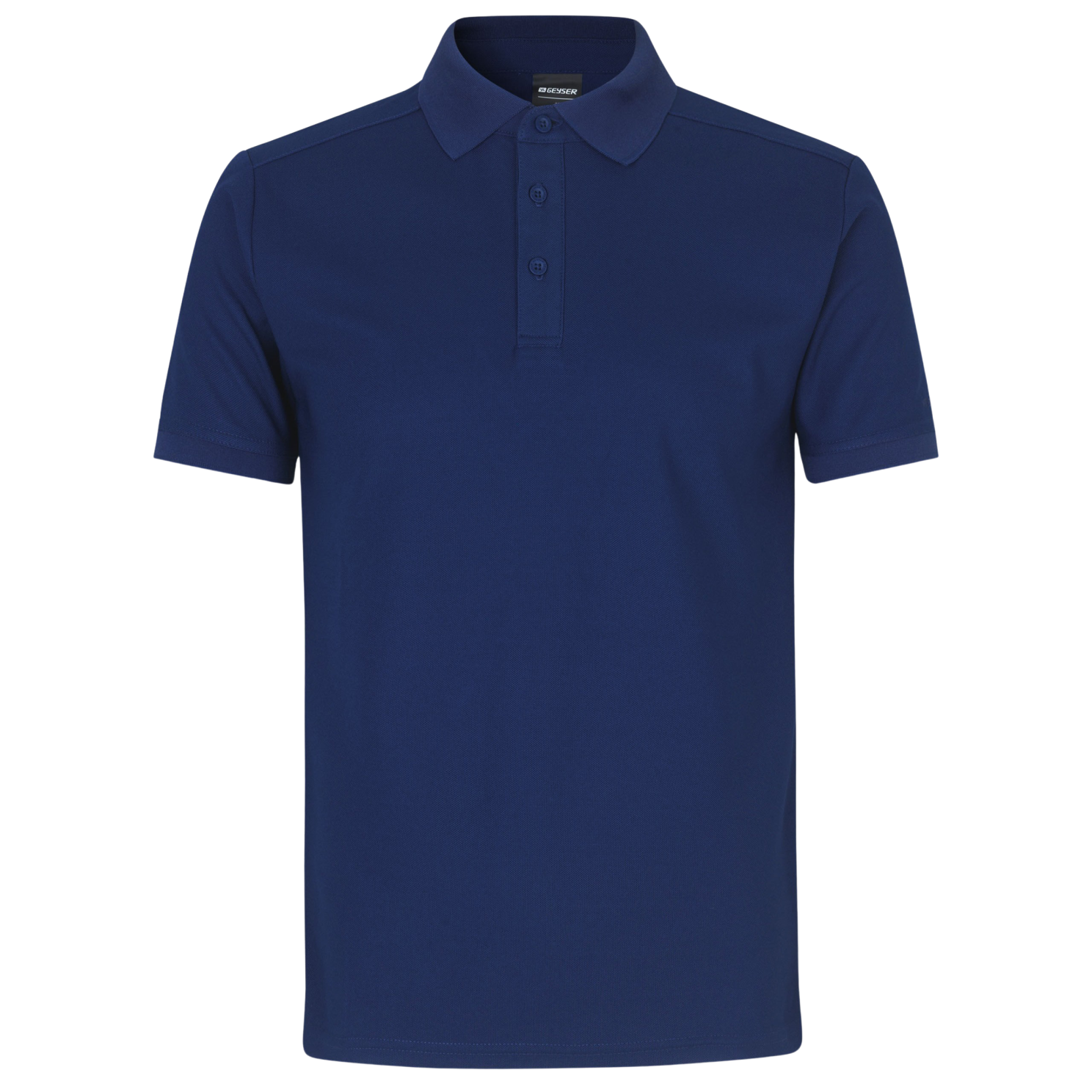Geyser Herre Polo i Navy – Plus Size Tilbud!