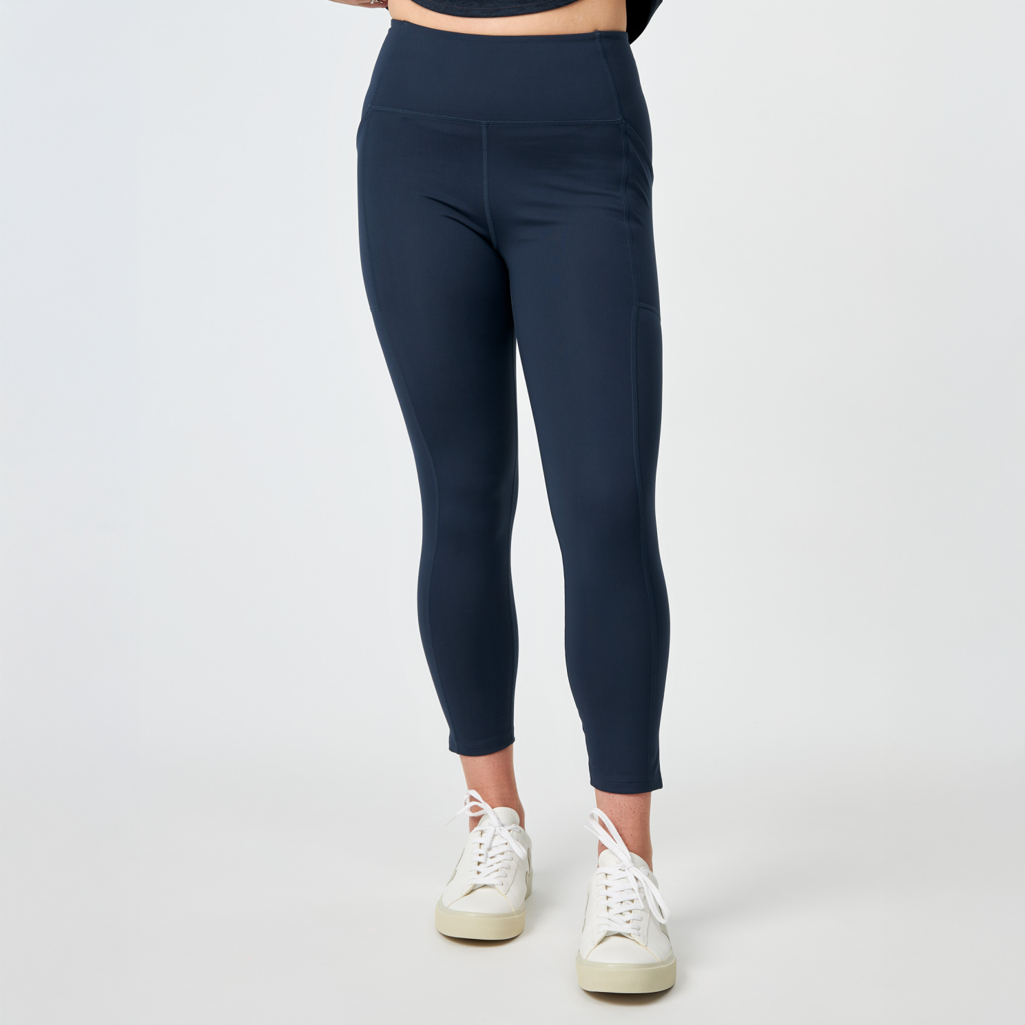 Høj Talje Plus Size Leggings til Dame – Midnight Special