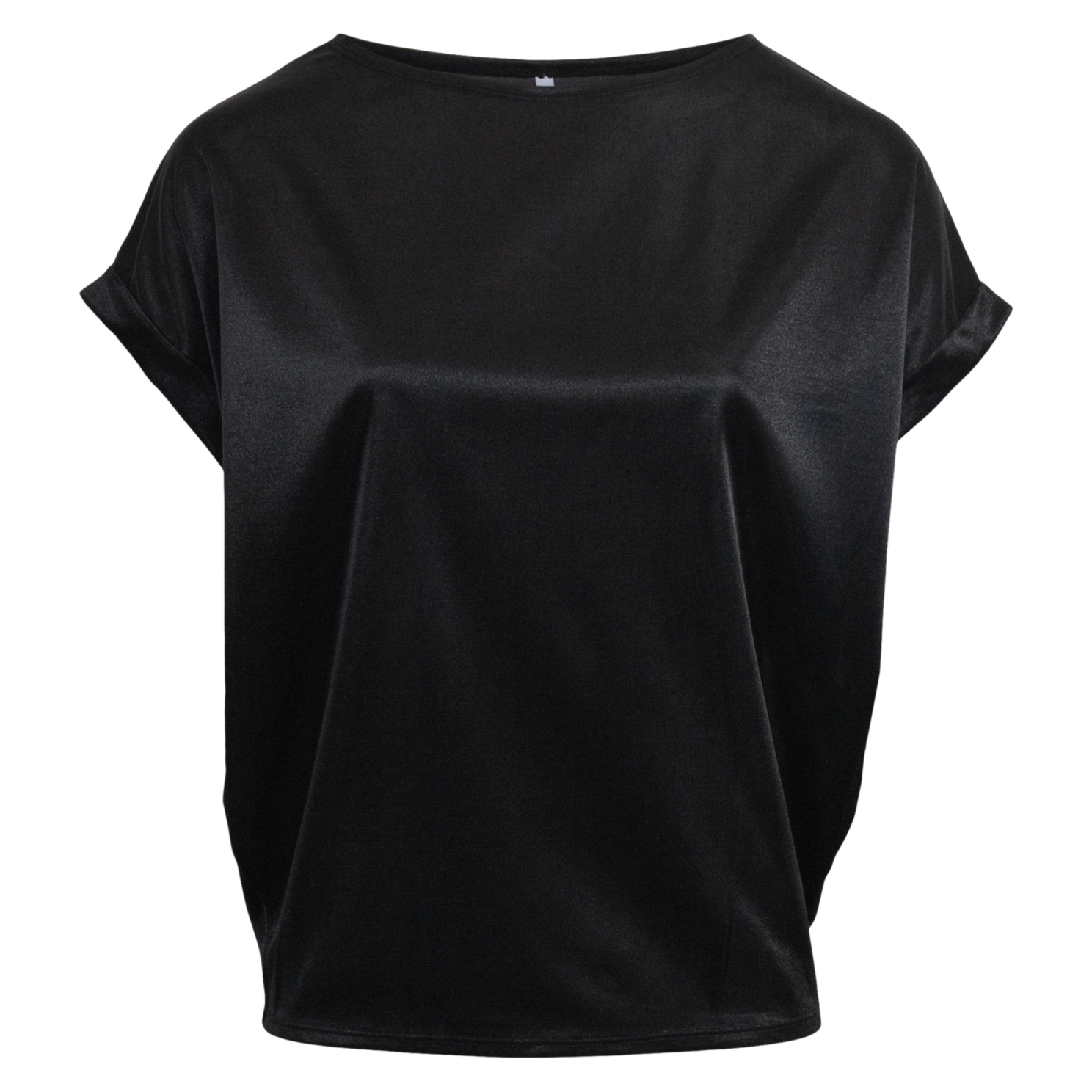 Hailys Dame Top Black   i Store Plus Size Størrelser