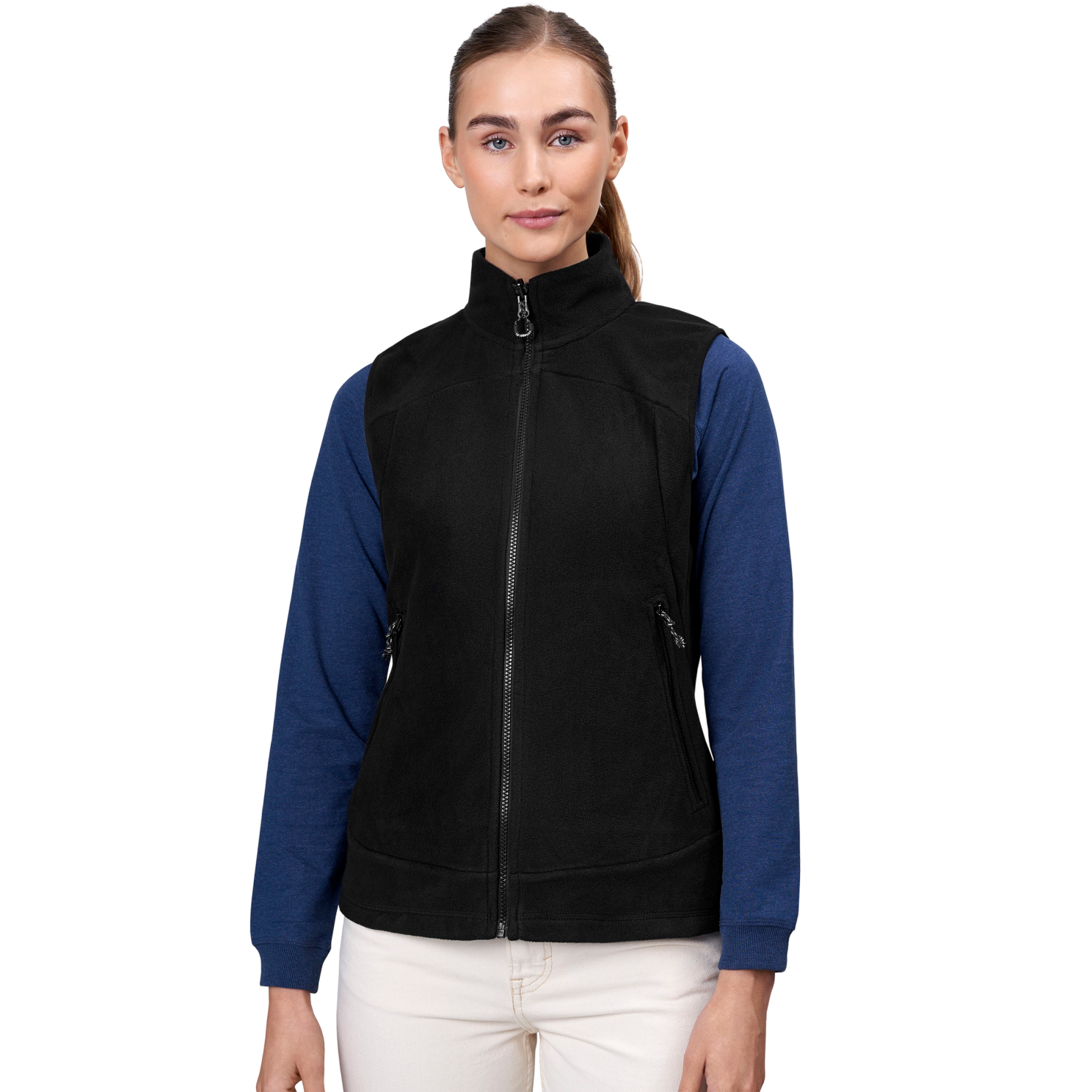 Aktiv Fleece Vest til Dame – Plus Størrelser på udsalg!