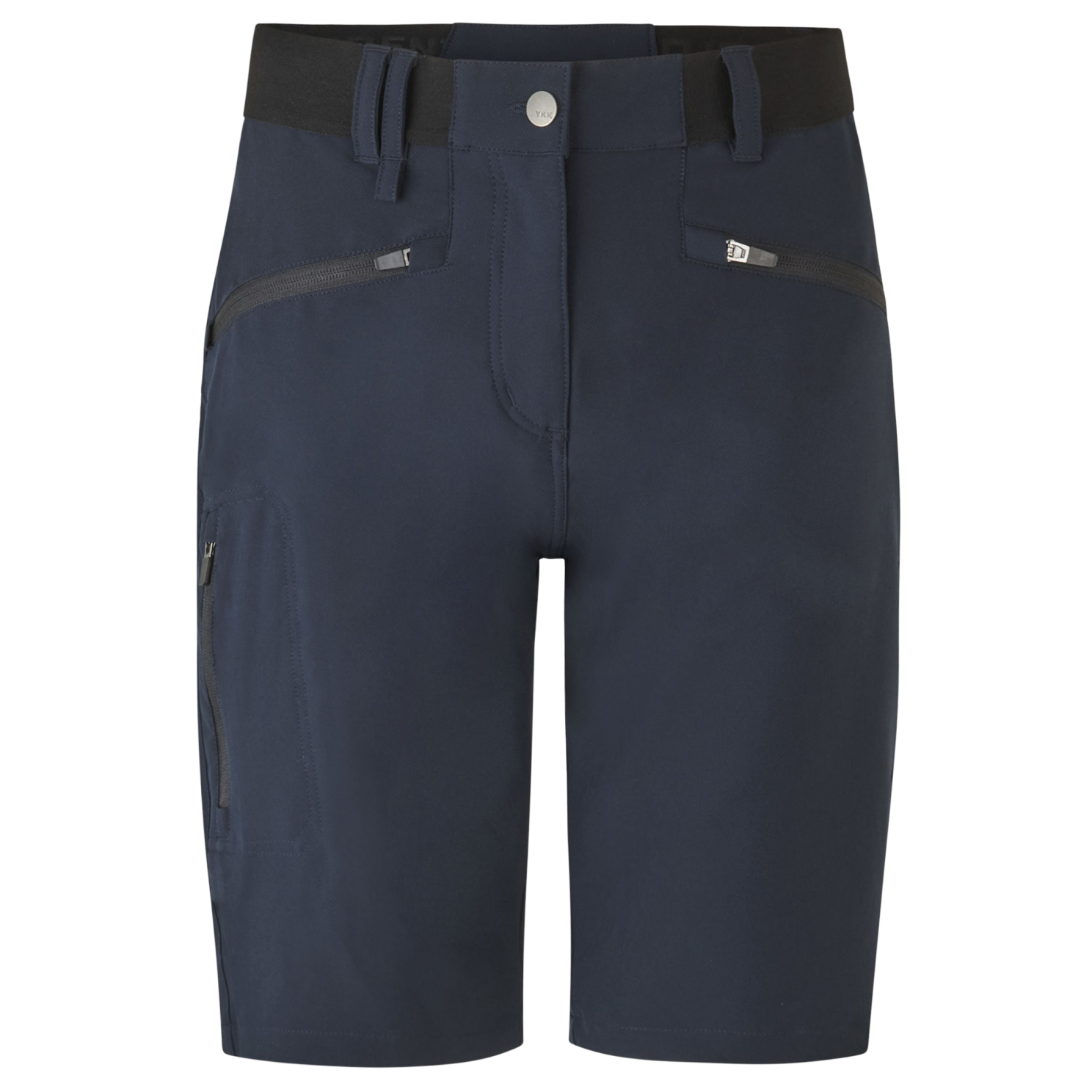 Sporty Navy Stretch Shorts til Plus Size - Komfort og Stil!