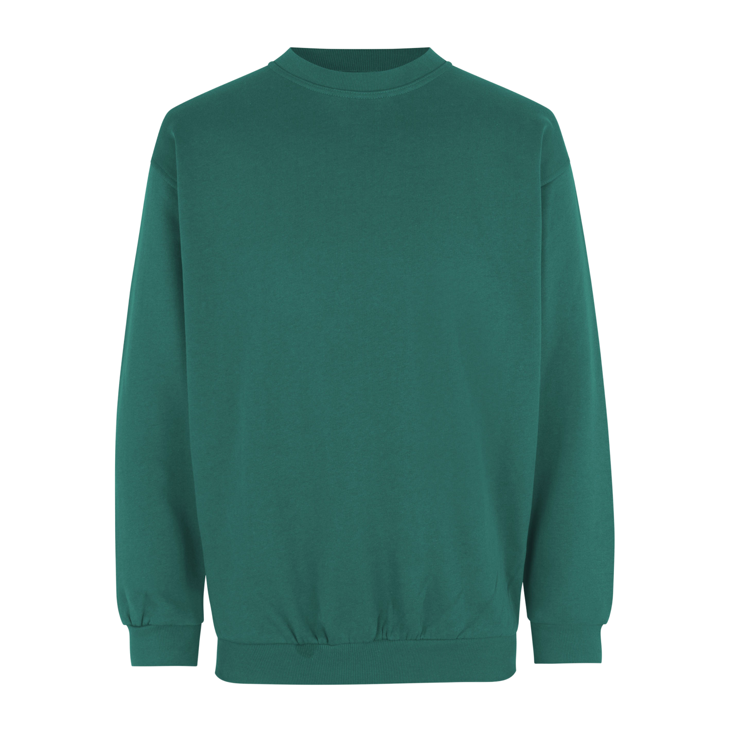 Grøn Herre Sweatshirt – Plus Size Tilbud!