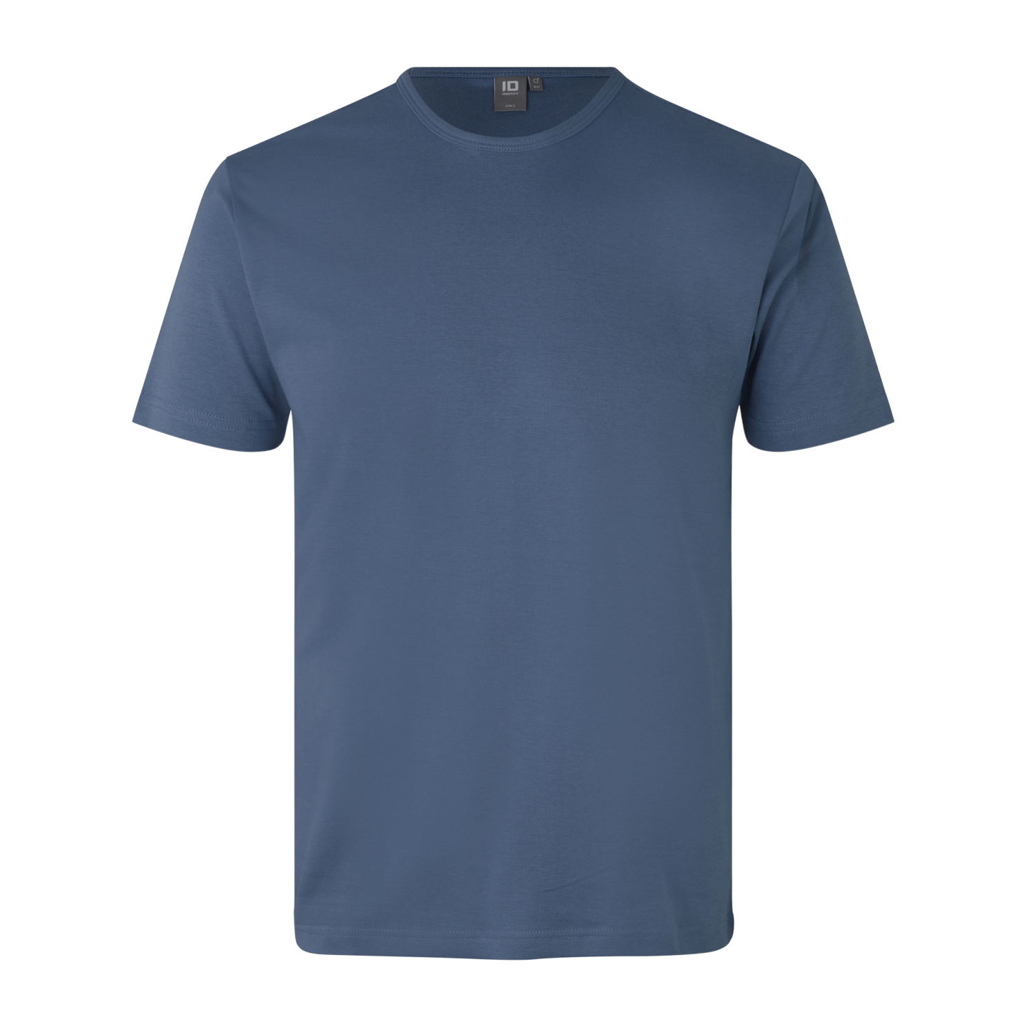 ID Interlock Herre T-shirt – Indigo i Plus Size Tilbud