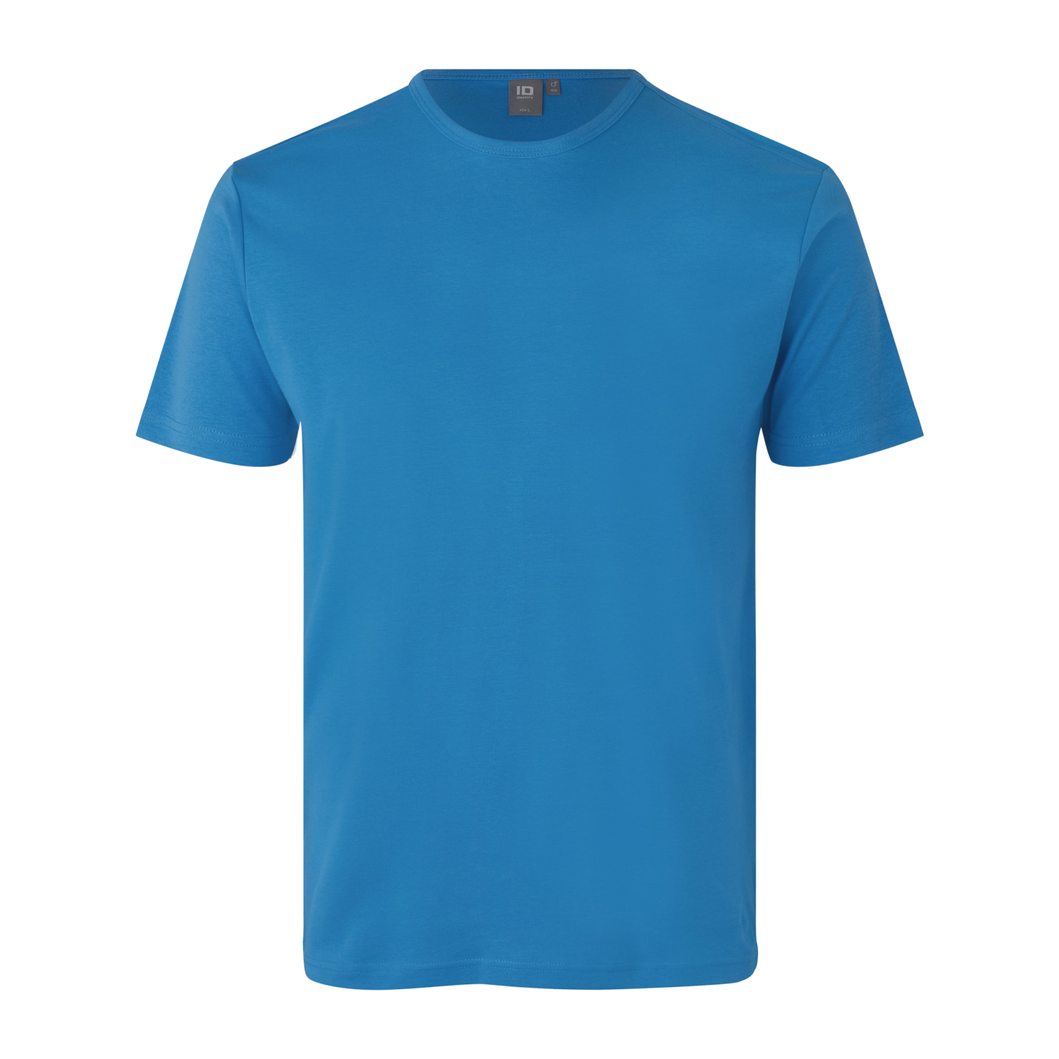 Turkis Interlock T-shirt til Herre – Plus Size Tilbud!