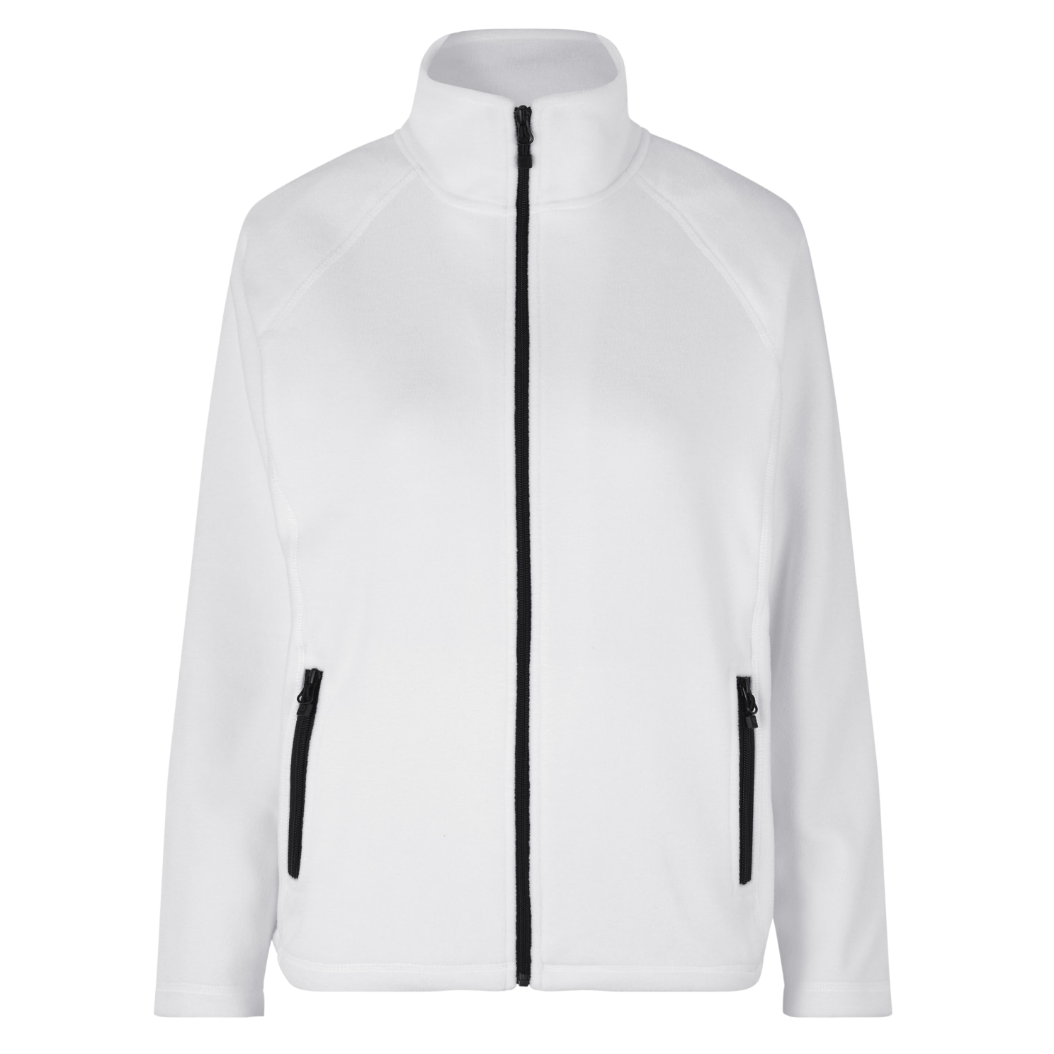 Mikrofleece Fleecejakke til Dame – Hvid Must-Have!