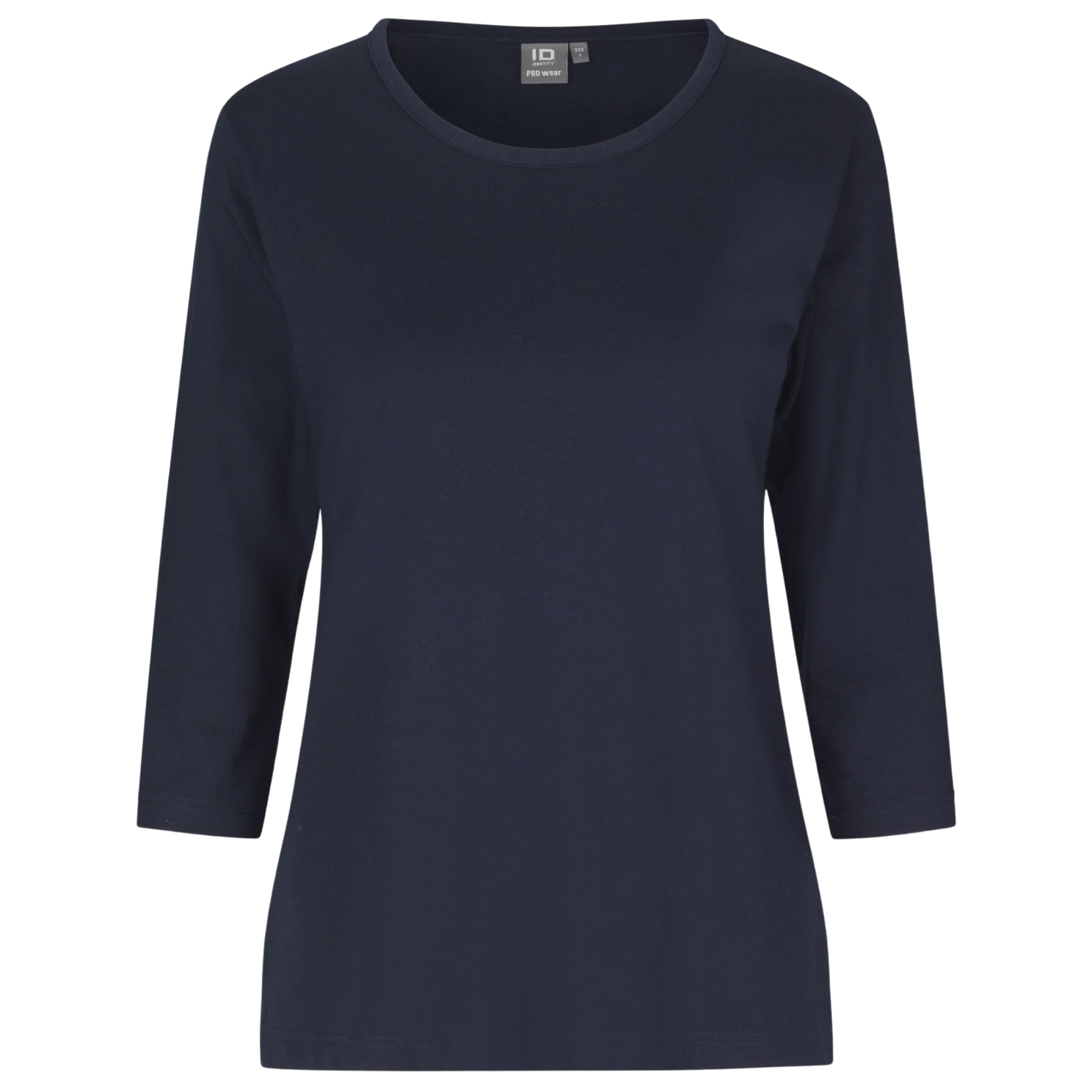 ID Pro Wear T-shirt til Dame – Navy Plus Size Tilbud!