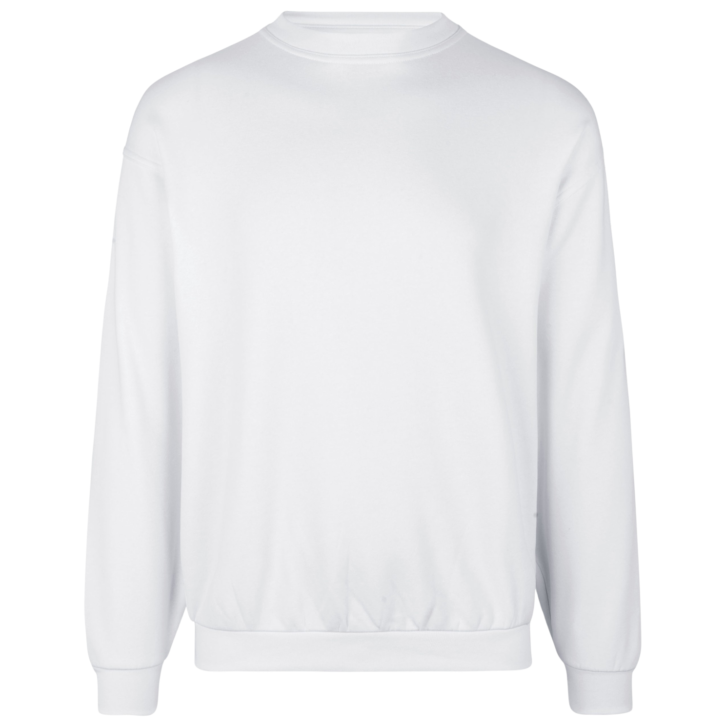 Pro Wear Herre Sweatshirt i Hvid – Plus Størrelser Tilbud!