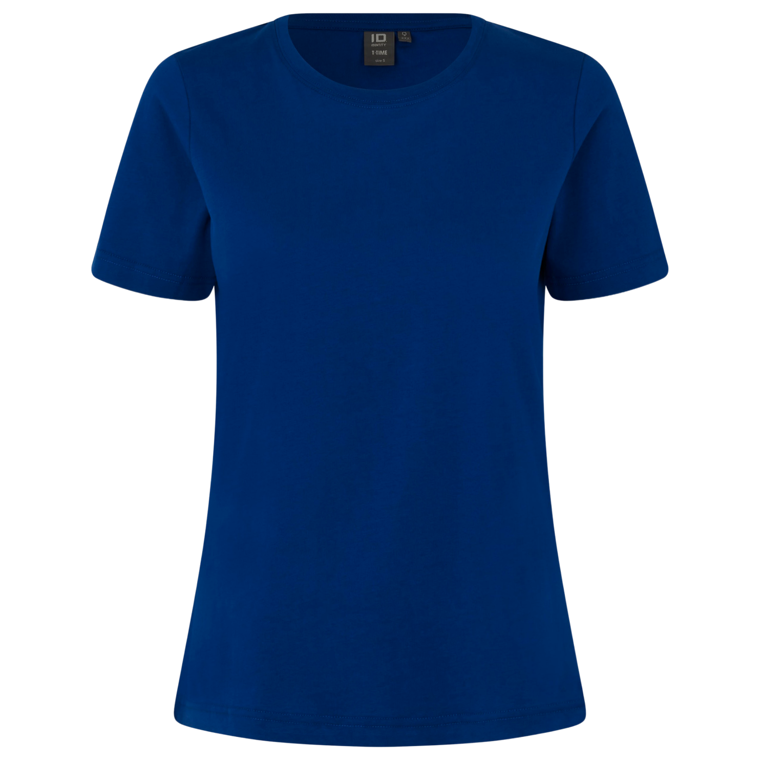 Elegant Kongeblå Plus Size T-shirt til Dame - Hverdagsmust-have