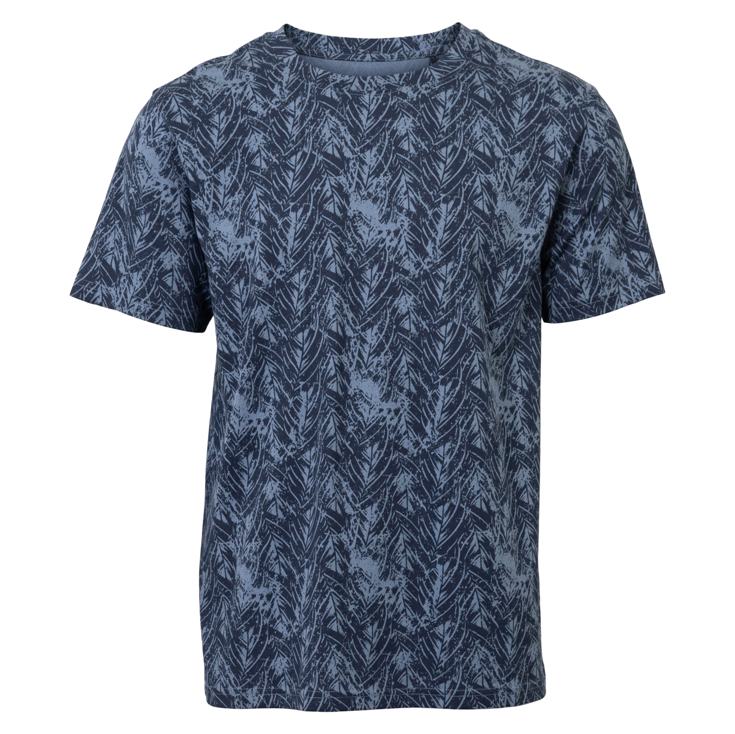 Loaded Herre  -shirt P3 Aop Blue    i Store Plus Size Størrelser