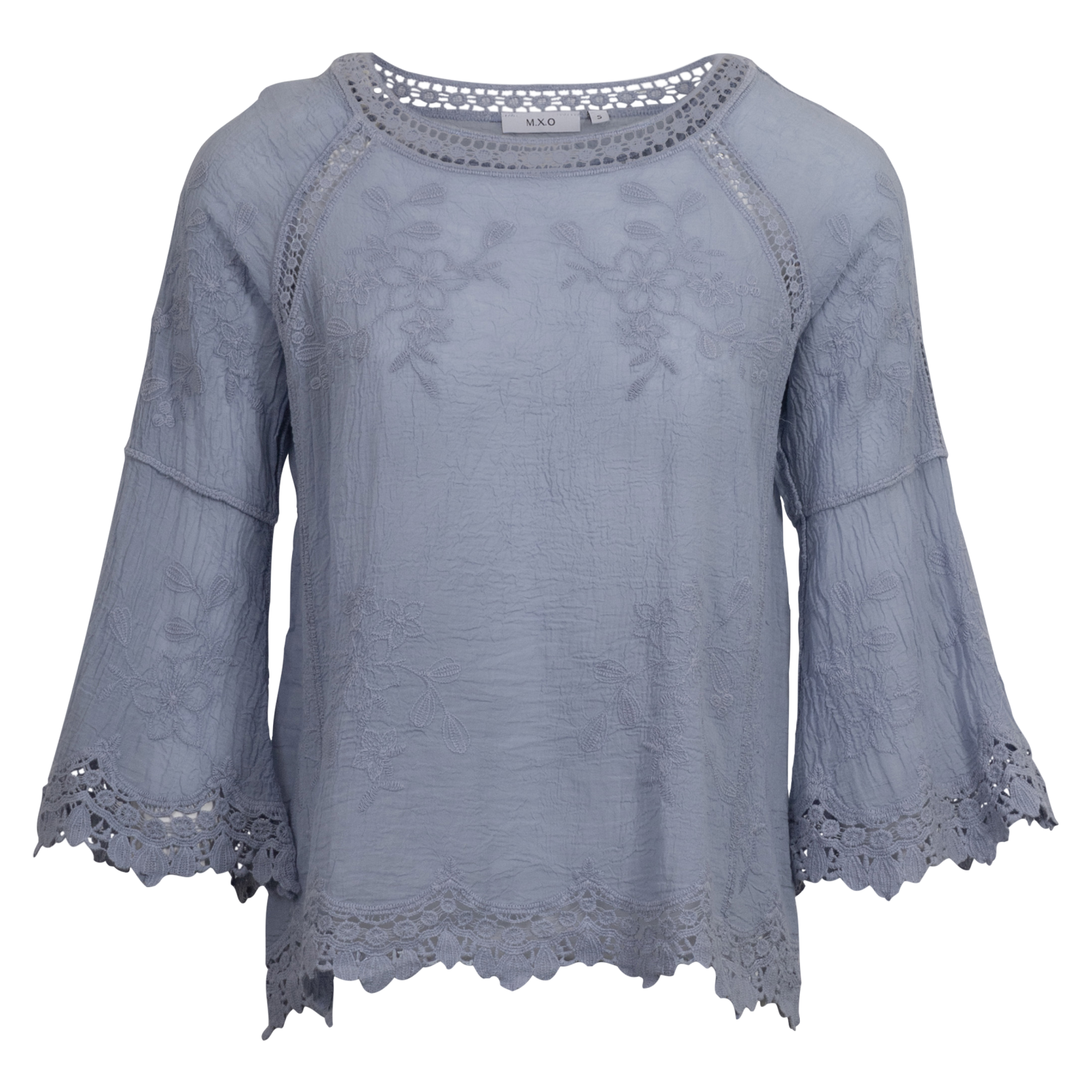 Dame Bluse 57 Jeans   i Store Plus Size Størrelser