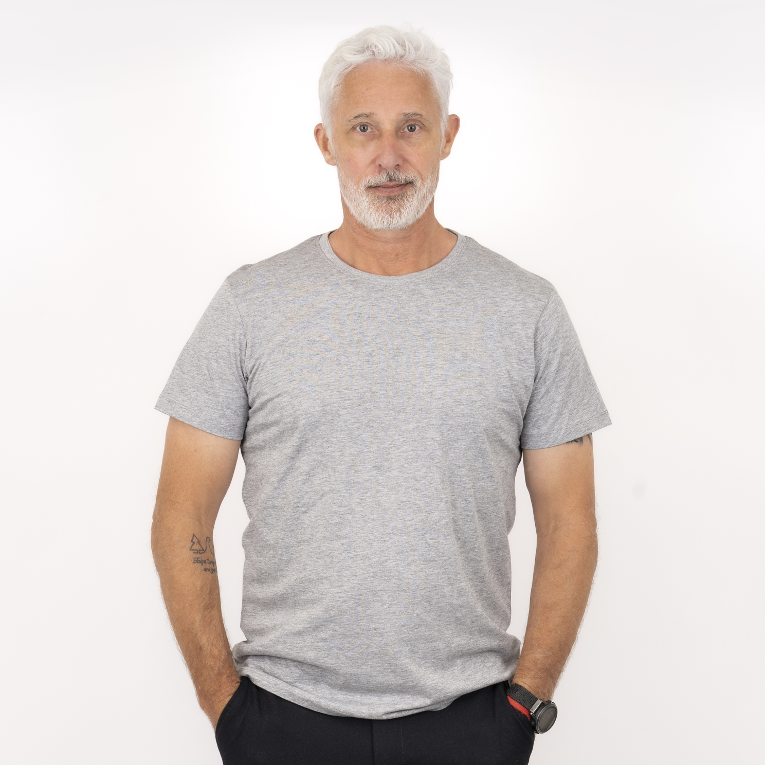 Nero Kiko Herre T-shirt – Stilfuld Melange i Plus Size