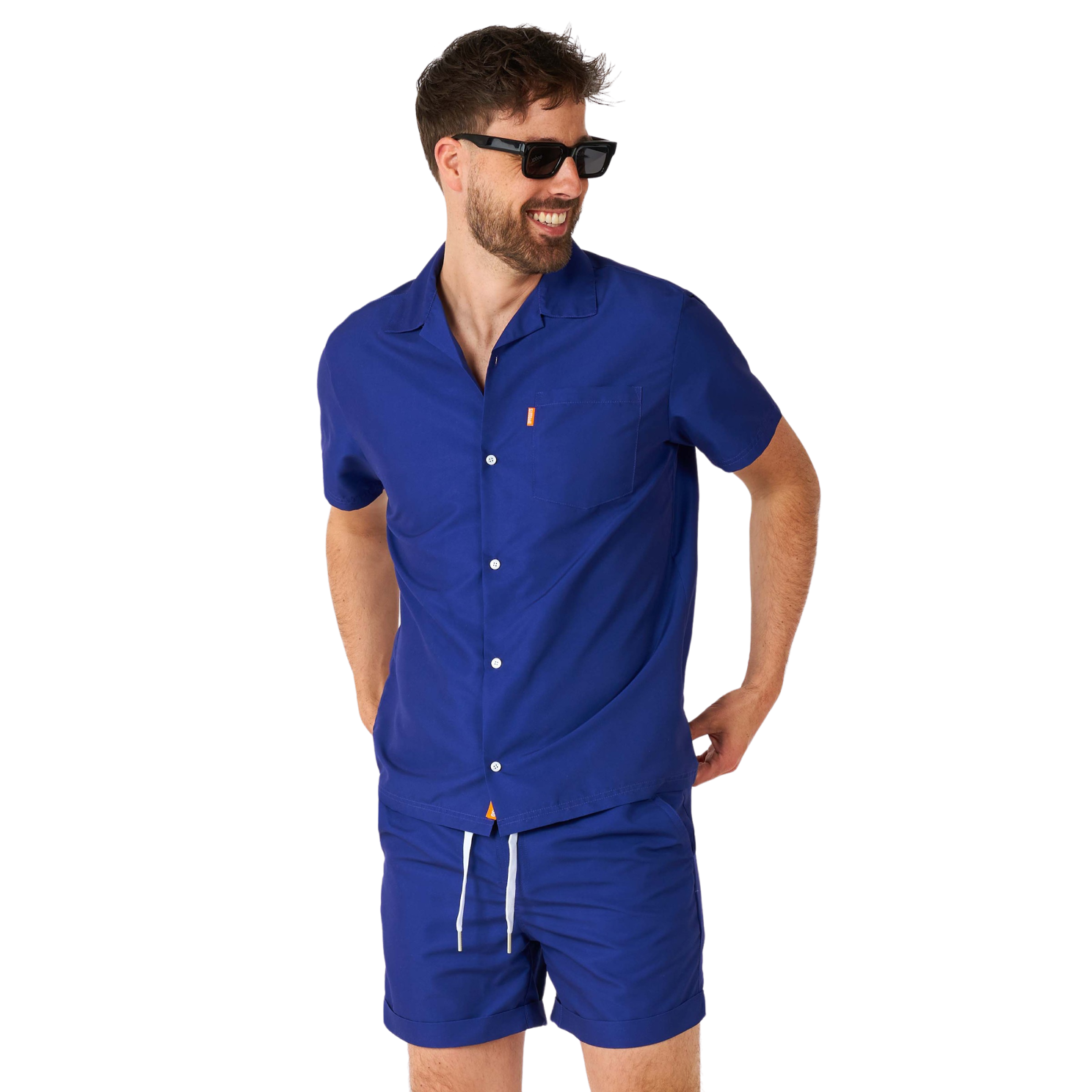 Opposuits Herre Shortssæt – Navy Royale til Sommerfest
