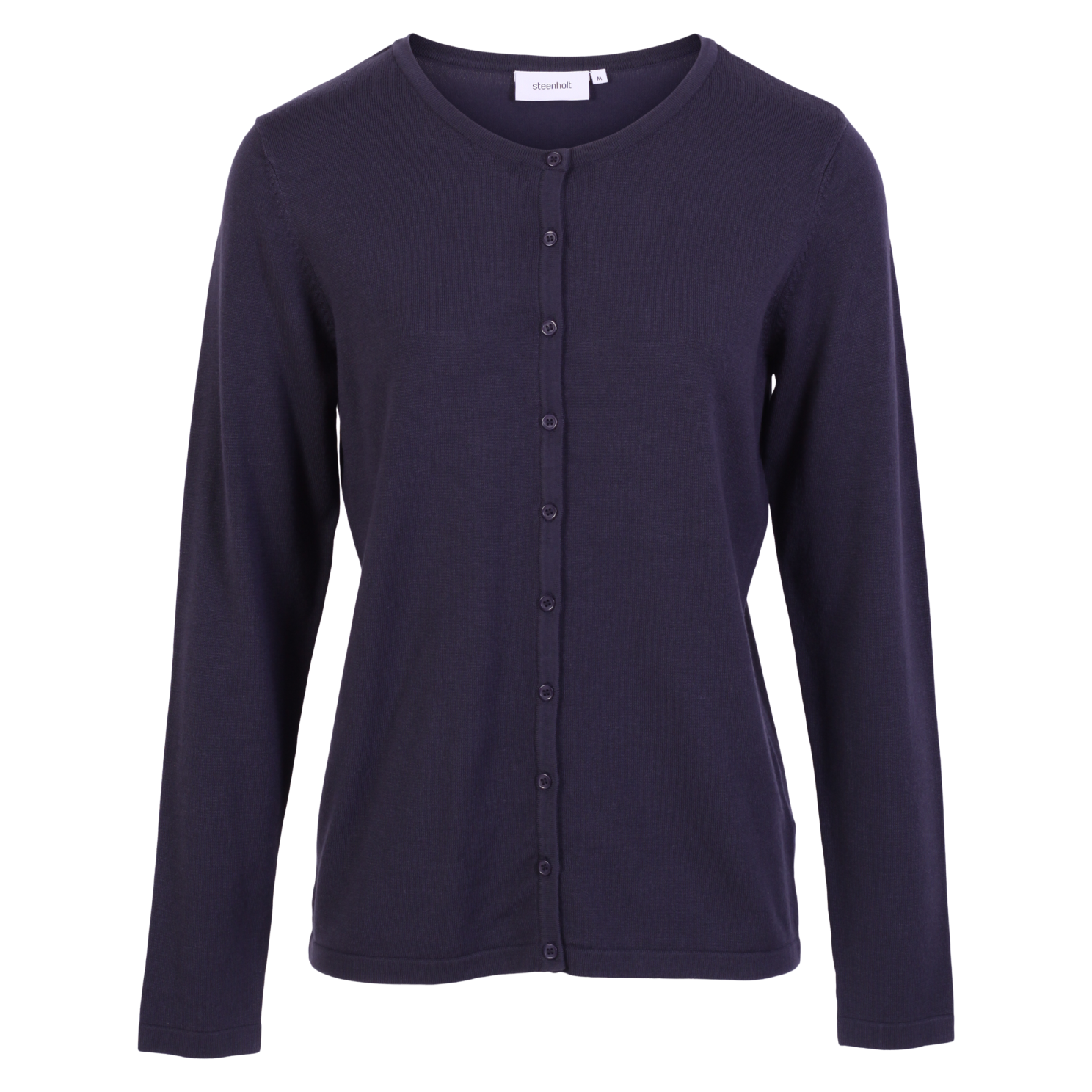 Steenholt Cava Cardigan i Navy – Fantastisk Udsalg!