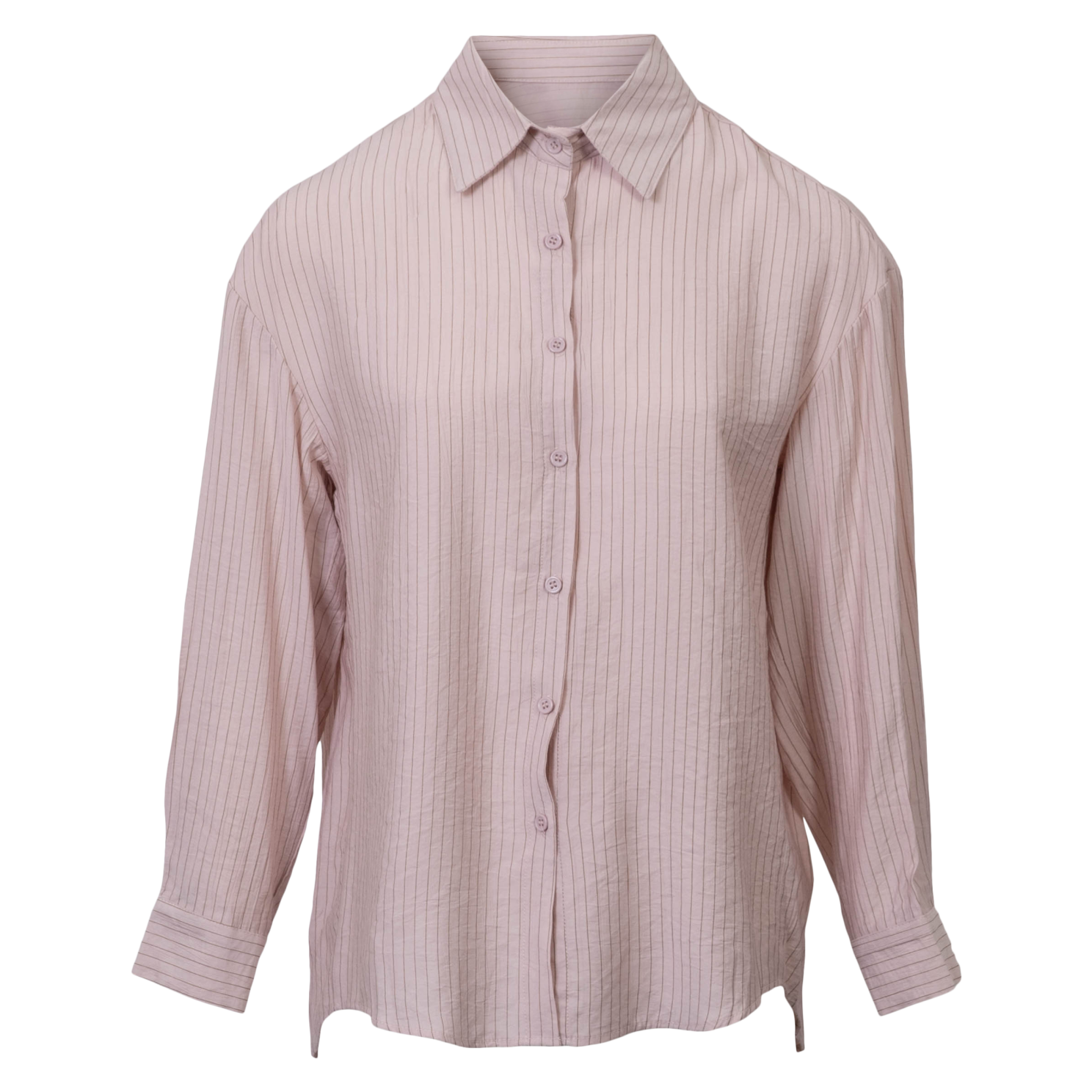 Anyway Dame Skjorte Pink   i Store Plus Size Størrelser