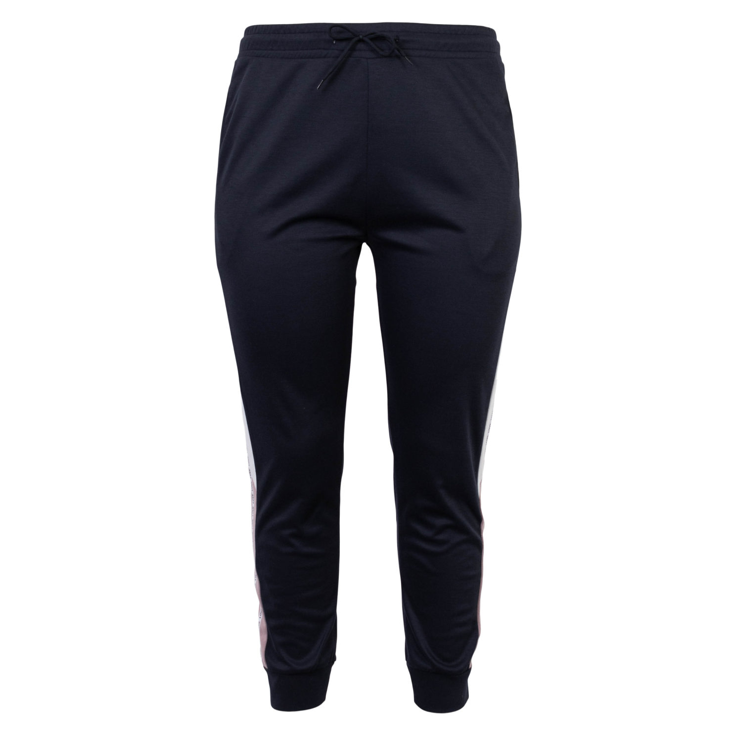 Komfortable Plus Size Sweatpants i Navy med LOVE