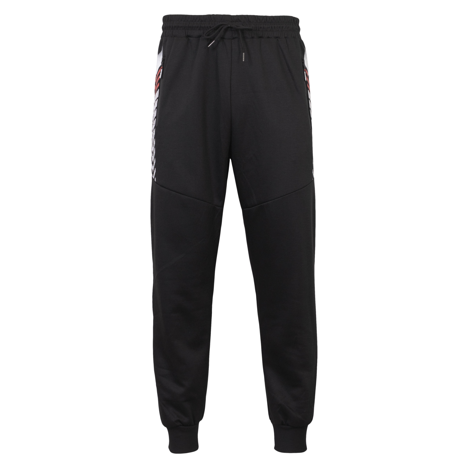 Anyway Herre Joggingbukser Black   i Store Plus Size Størrelser