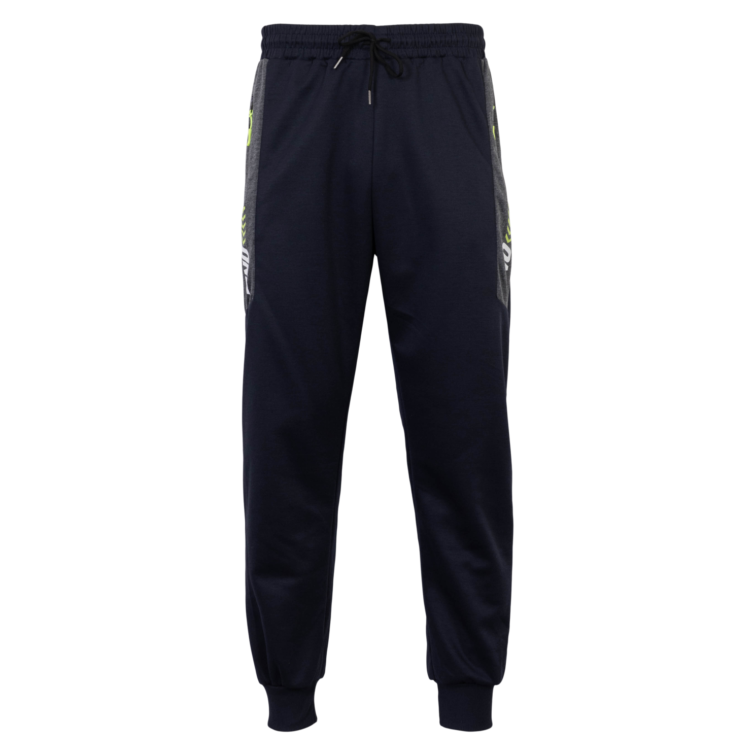 Anyway Herre Joggingbukser Navy    i Store Plus Size Størrelser