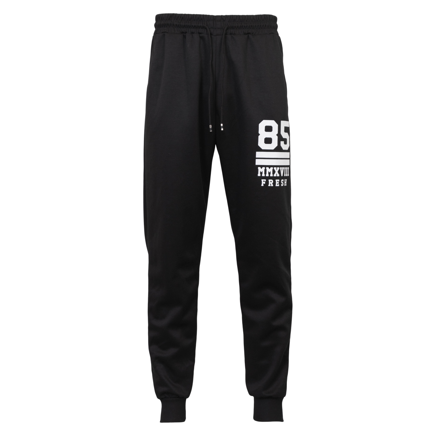 Anyway Herre Sweatpants – Sorte Plus Size Tilbud!