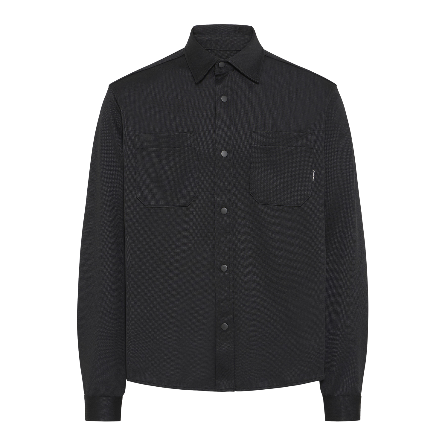 Blend Adrian Herre Skjorte Black Beauty    i Store Plus Size Størrelser