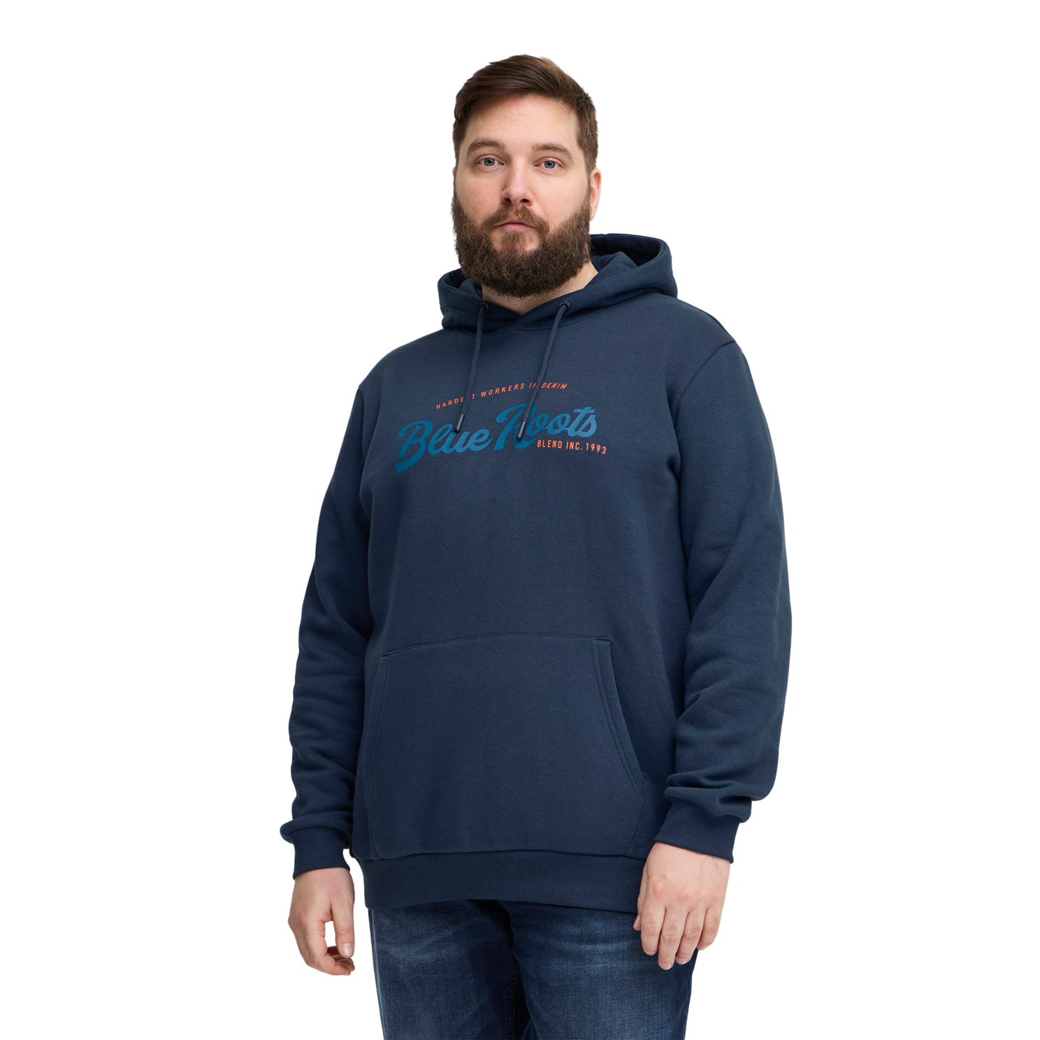 Blend Plus Size Herre Hættetrøje – Komfortabel Hoodie Tilbud