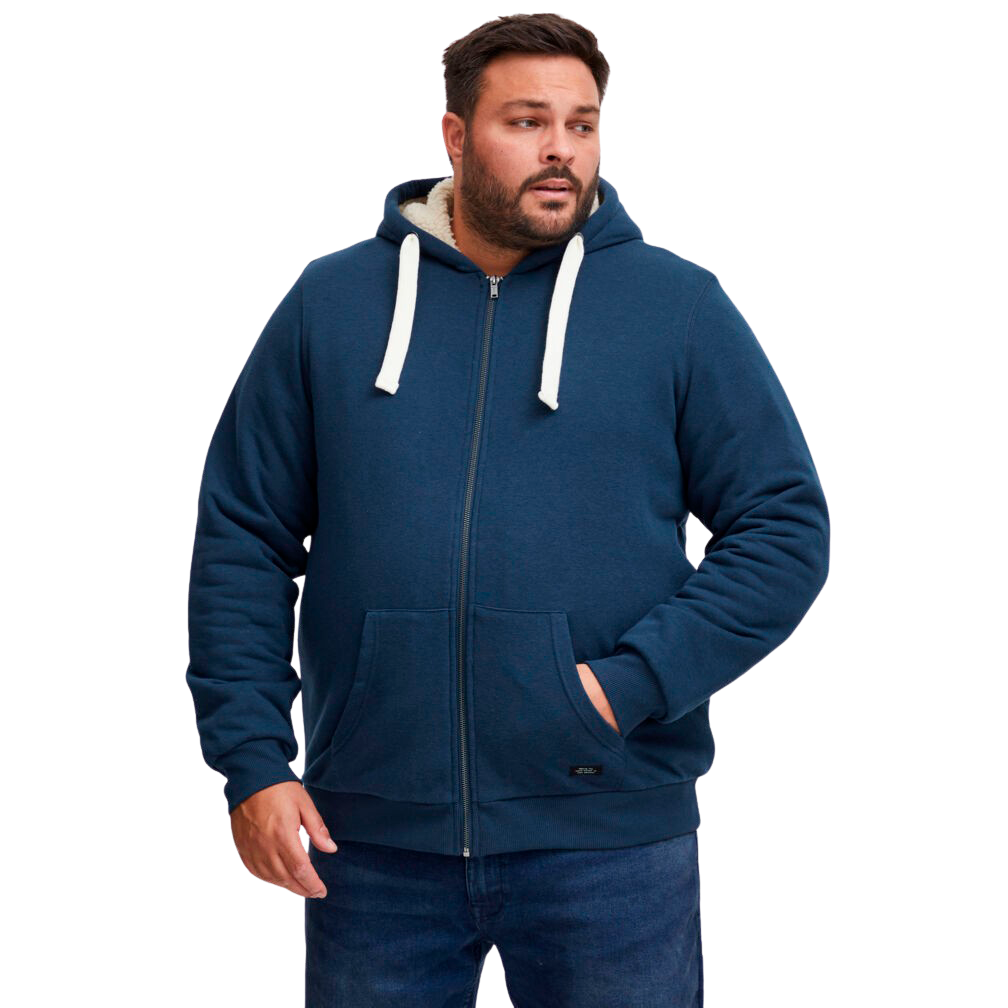 Blend Herre Hættetrøje Plus Size - Dress Blues Tilbud
