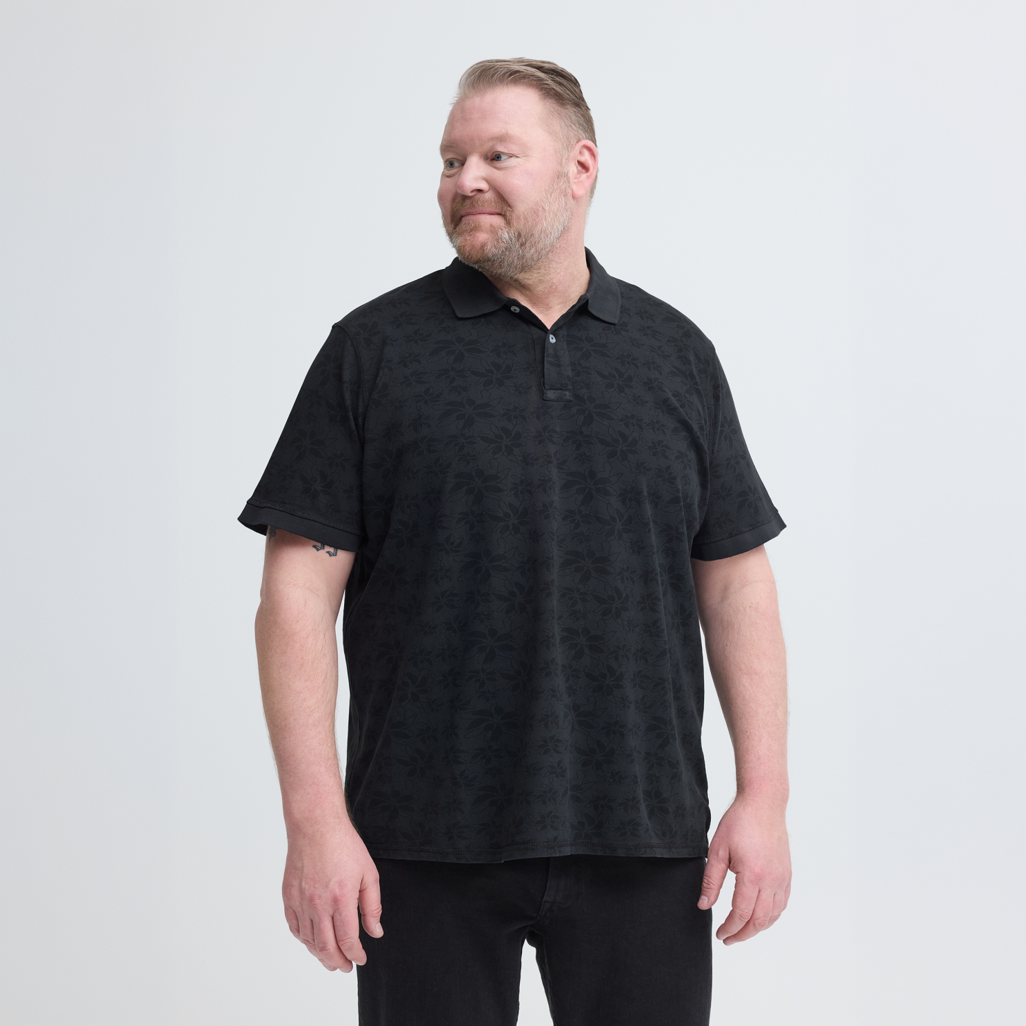 Blend Herre Polo Salute    i Store Plus Size Størrelser