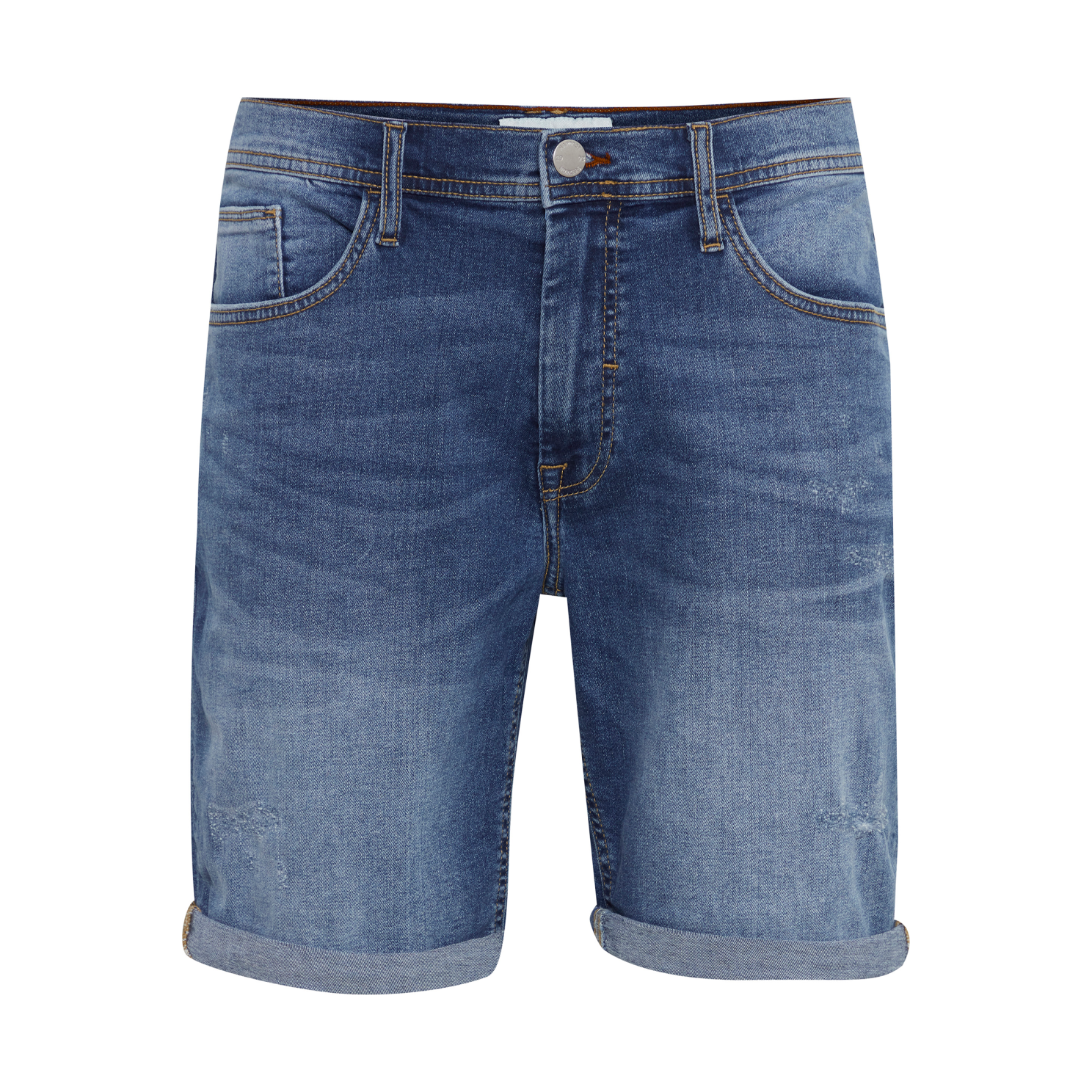 Blend Herre Shorts Denim Middle Blue    i Store Plus Size Størrelser