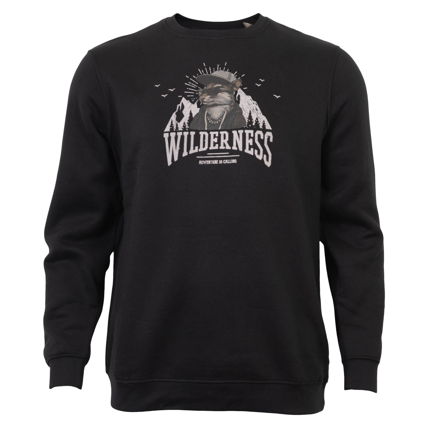 Blend Herre Sweatshirt – Sort Plus Size til Mænds Stil