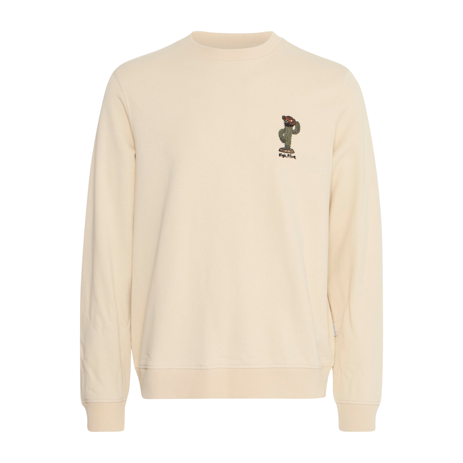 Blend Herre Sweatshirt – Bleached Sand på Udsalg!