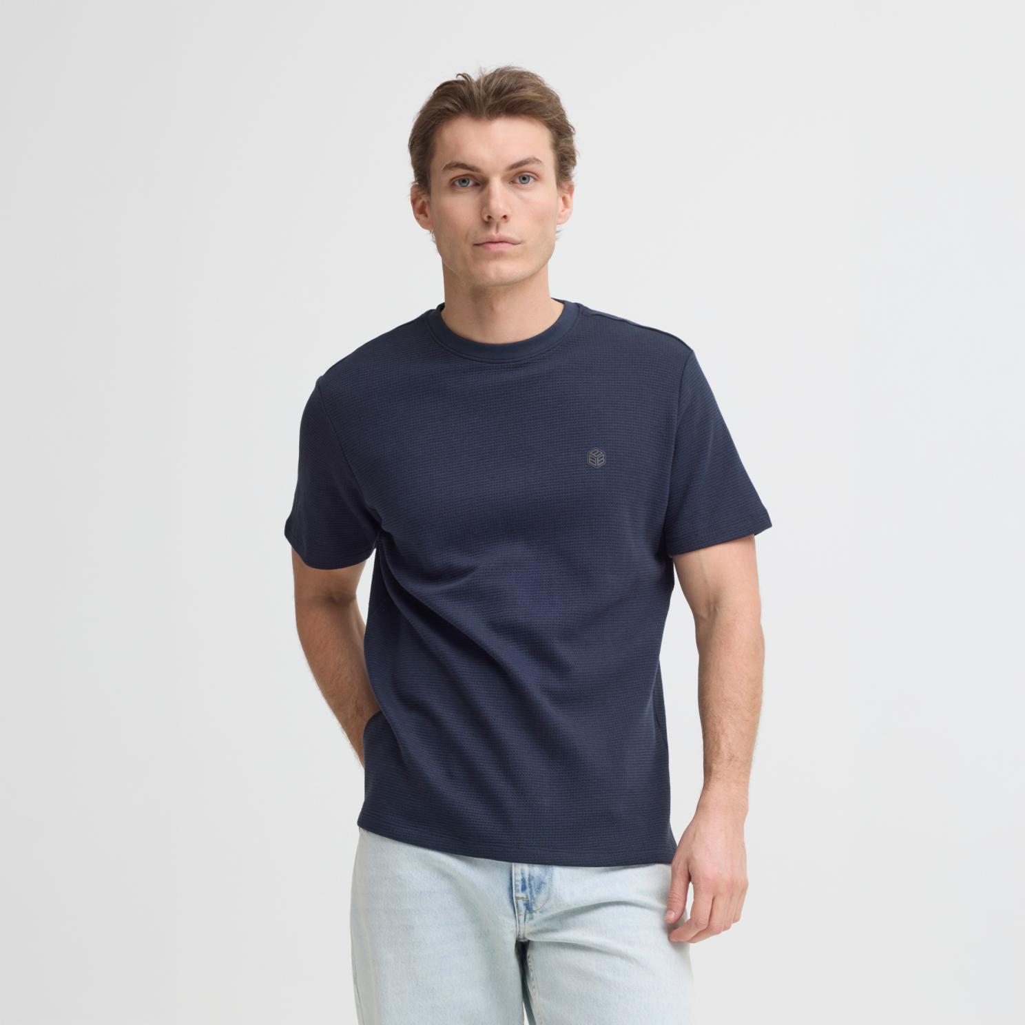 Blend Herre  -shirt Salute   i Store Plus Size Størrelser