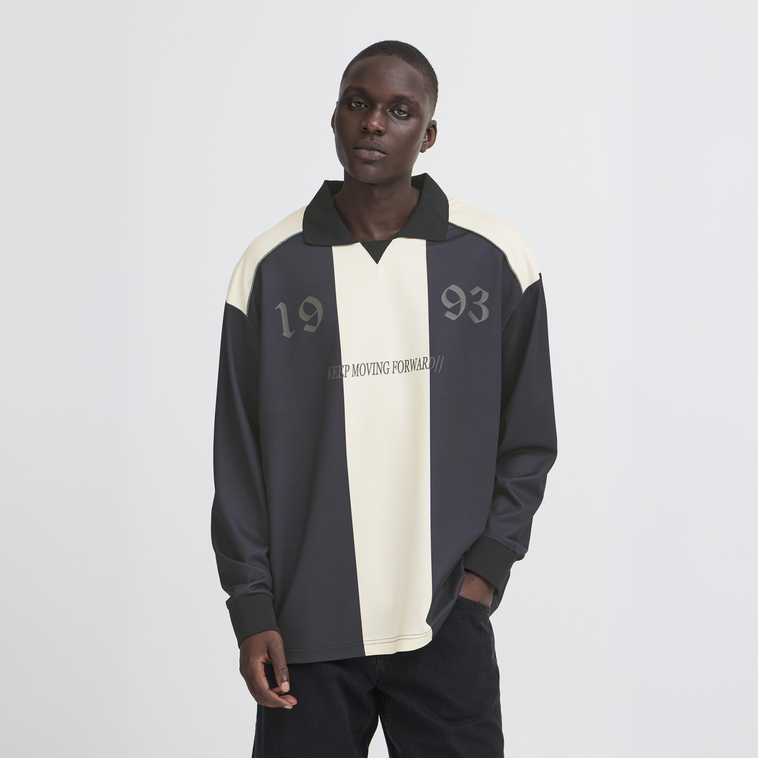 Blend Kai Rugbytrøje til Mænd – Vanilla Ice, Stilfuld Elegance