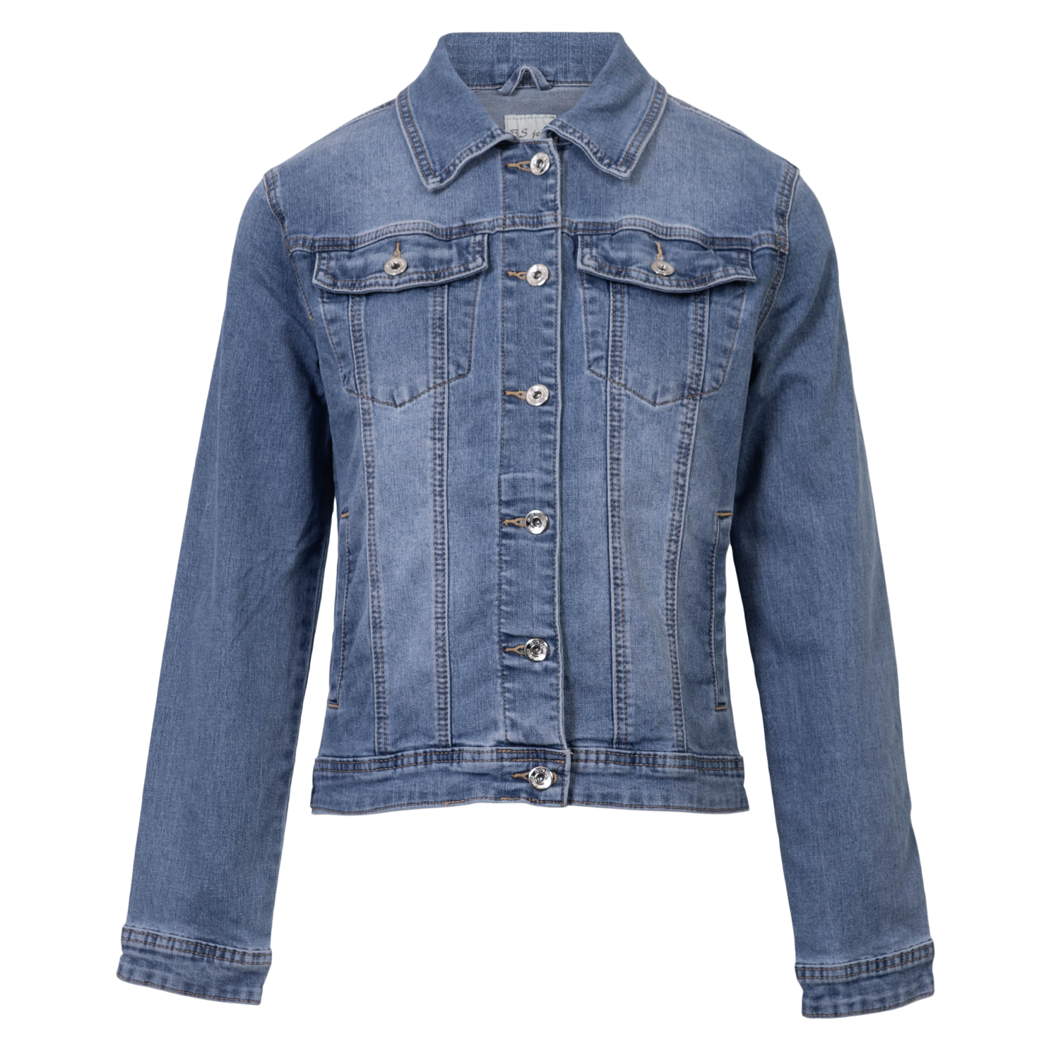 Jeans Dame Denimjakke    Stretch Denim    i Store Plus Size Størrelser