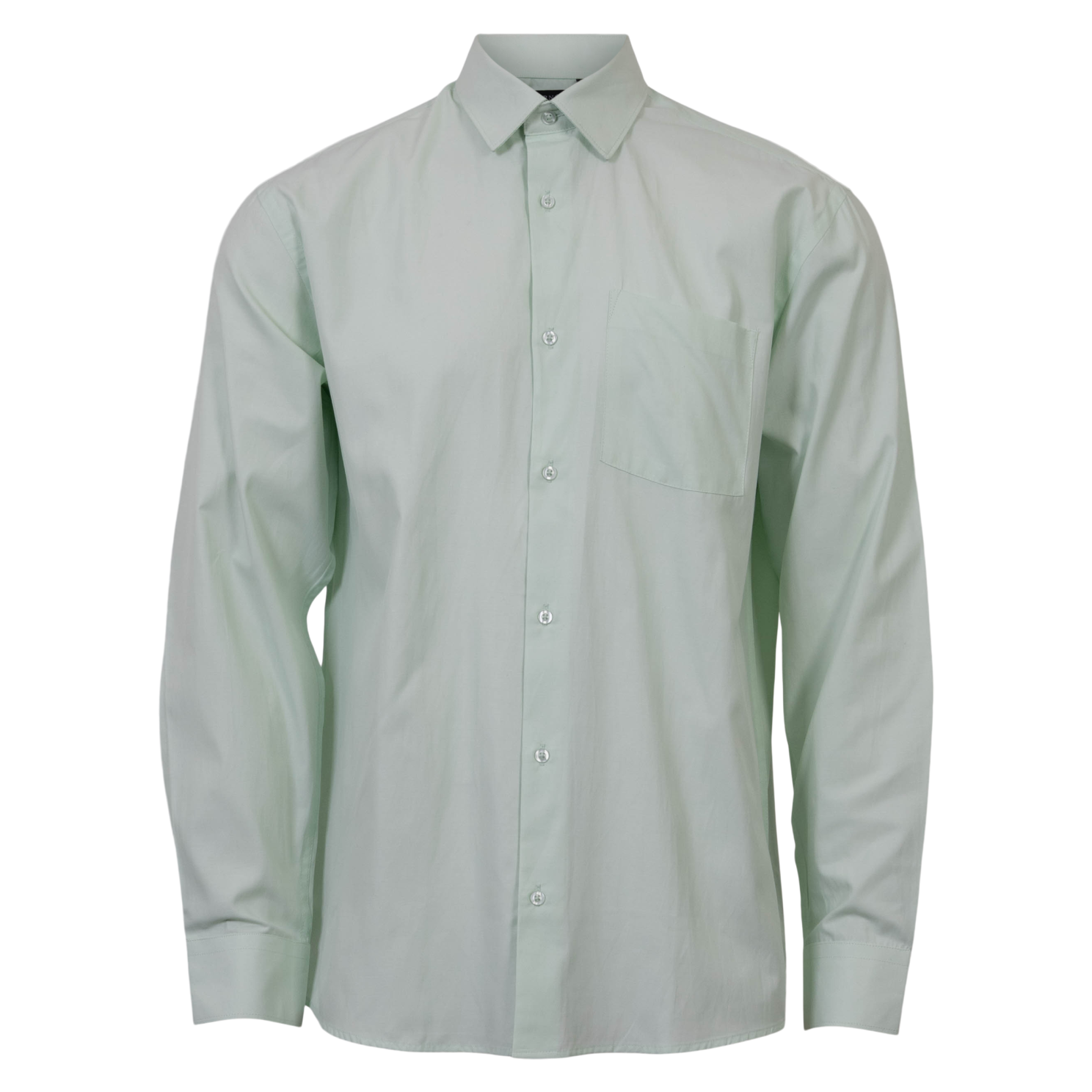 Carnét Jason Herre Skjorte Celadon    i Store Plus Size Størrelser