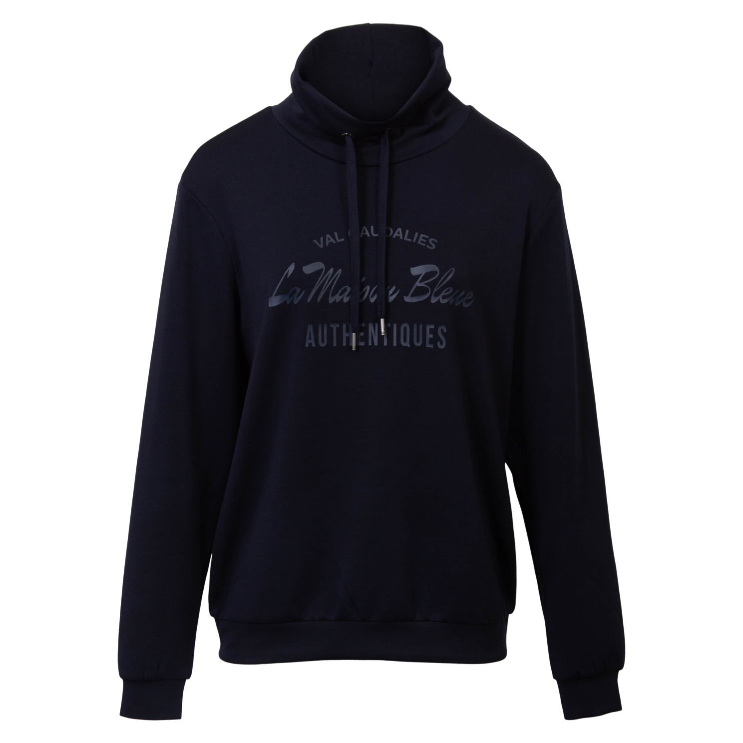 Chacha Banu Navy Sweatshirt til Dame – Plus Size Udsalg!