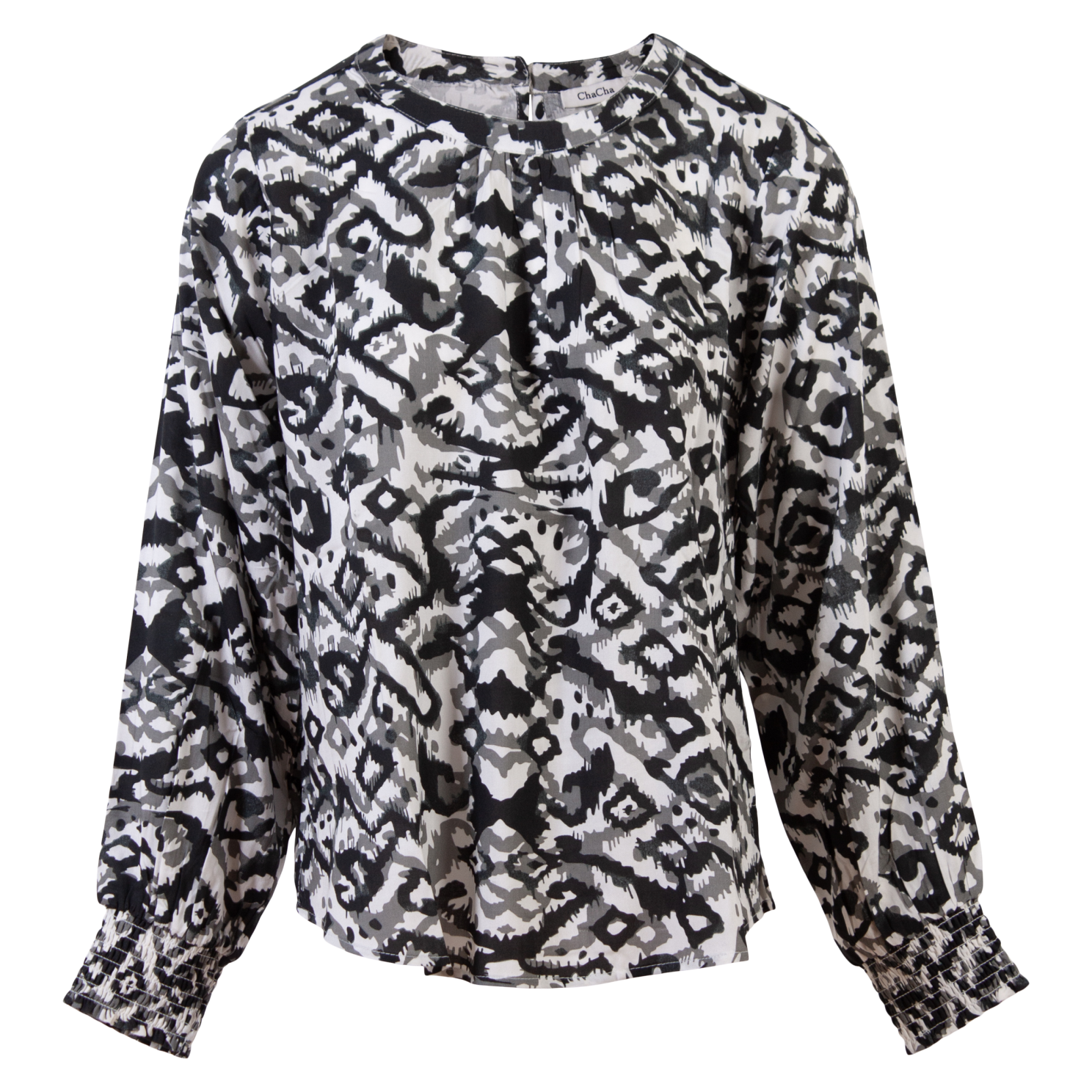 Chacha Plus Size Damebluse i Sort – Fantastisk Tilbud!