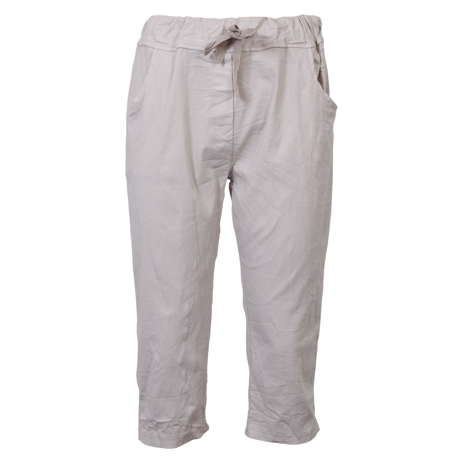Chacha Capri Bukser i Beige – Perfekte til Sommerens Varme