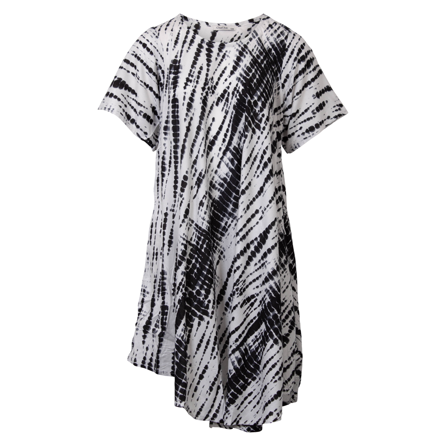 Chacha Plus Size Sommerkjole i Sort – Fantastisk Tilbud!