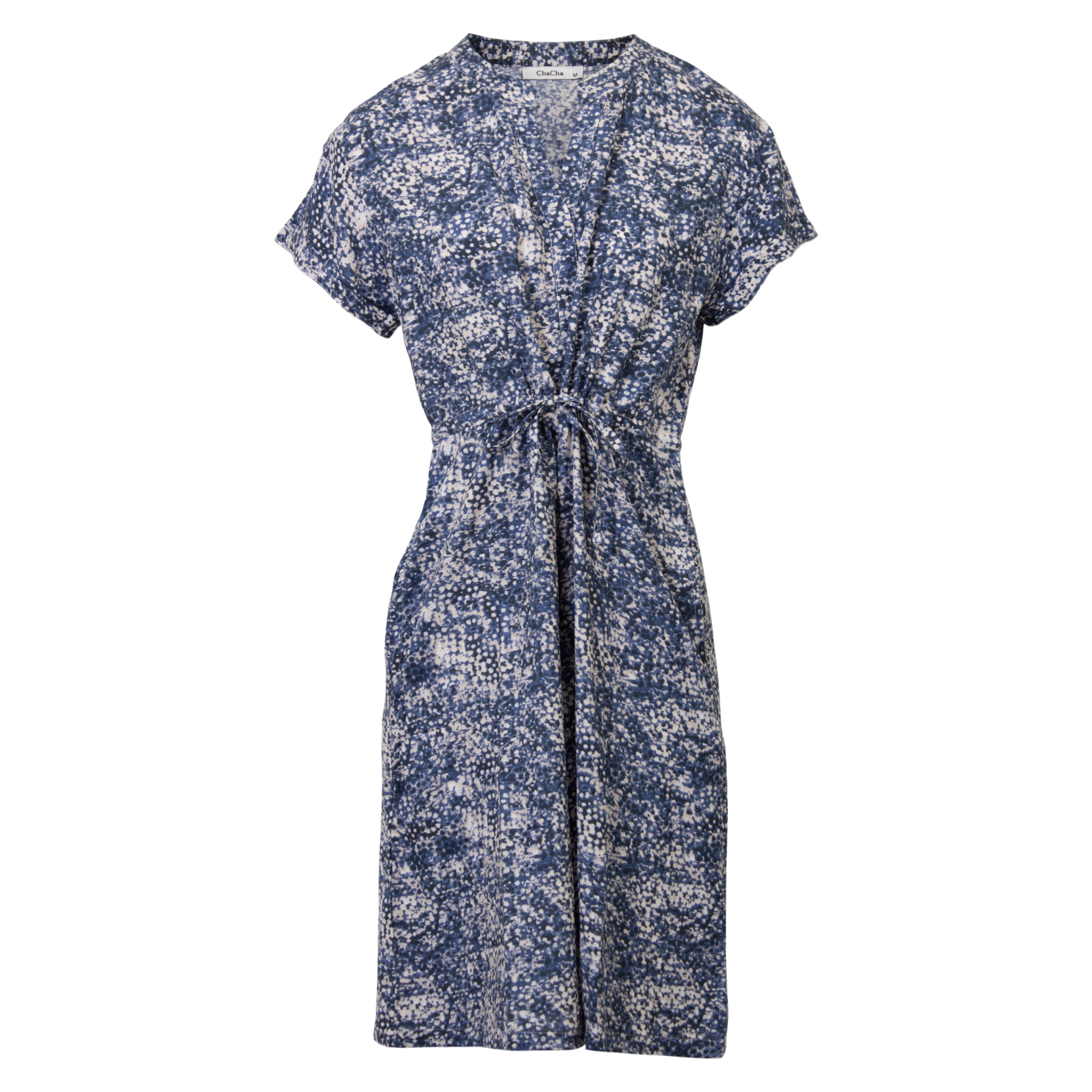 Chacha Plus Size Kjole i Navy – Fantastisk Tilbud!