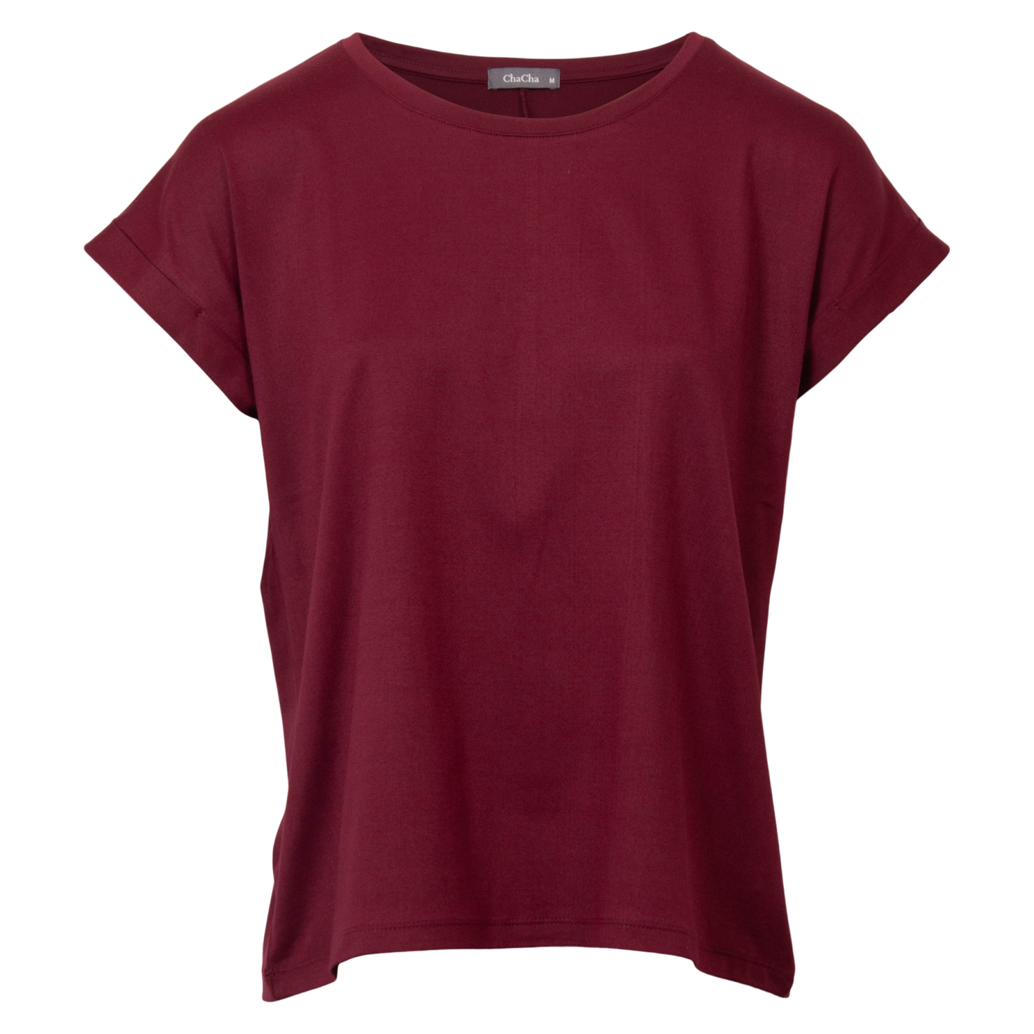 Chacha Dame  -shirt Plum    i Store Plus Size Størrelser
