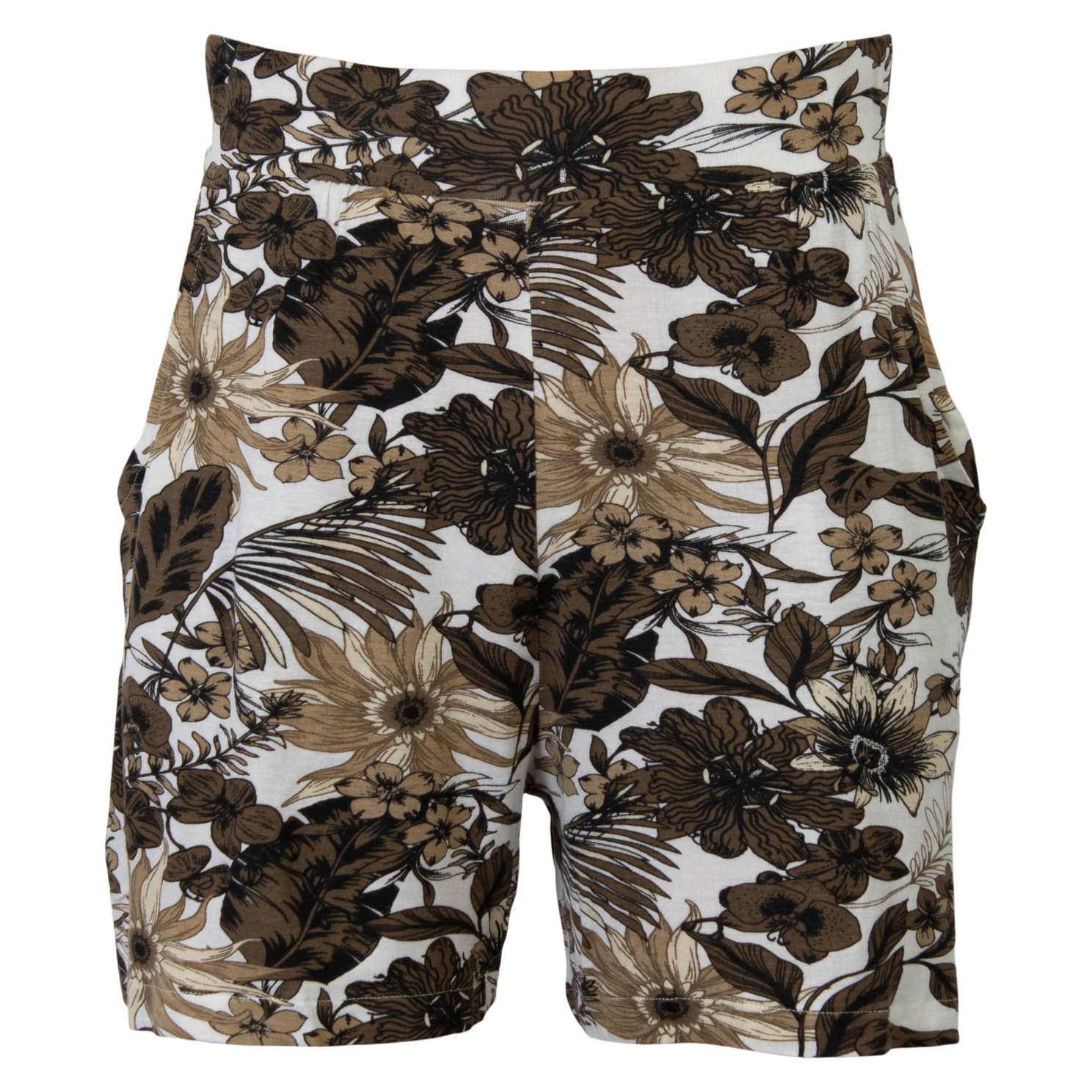 Bambus Shorts til Damer – Army Beige Tilbud!