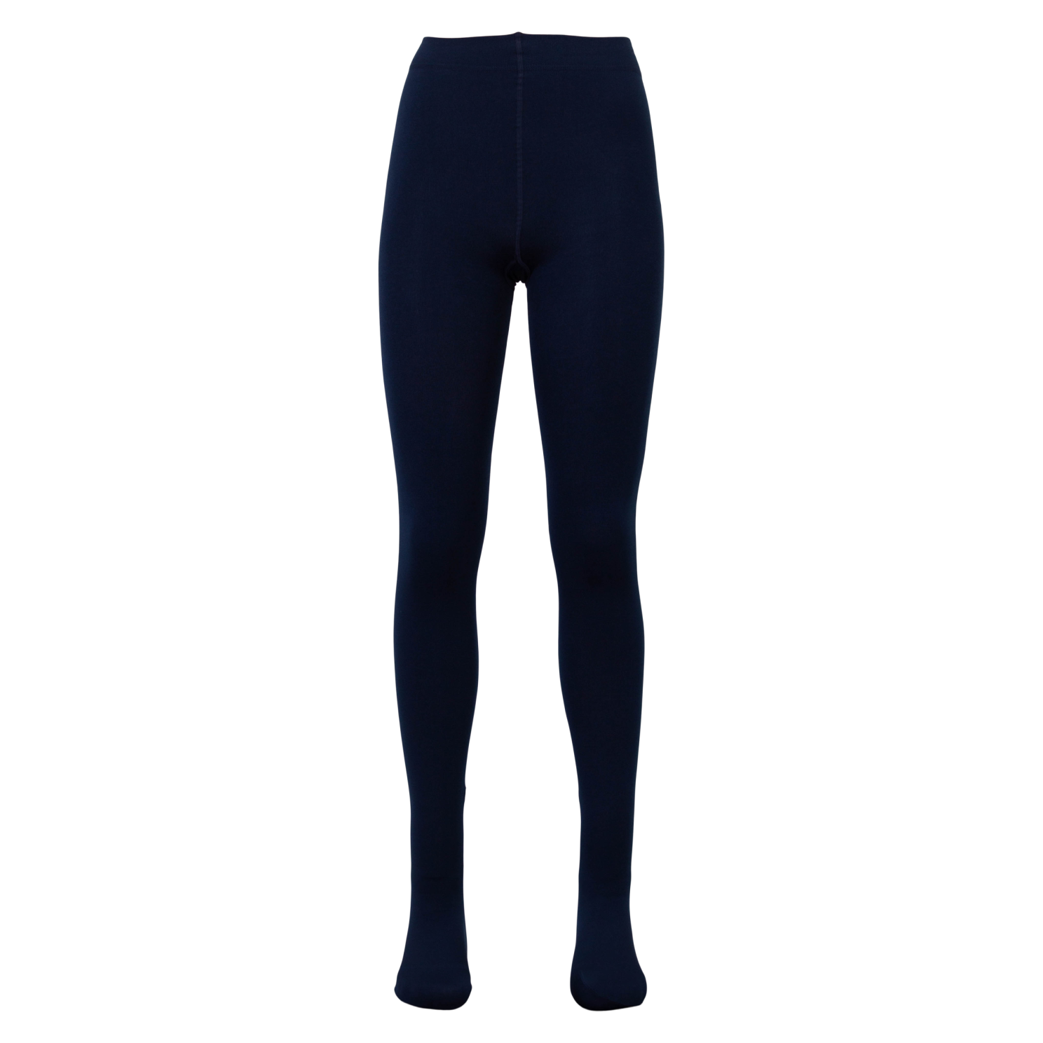 Termostrømpebukser til Dame - Navy Plus Size til Kolde Dage