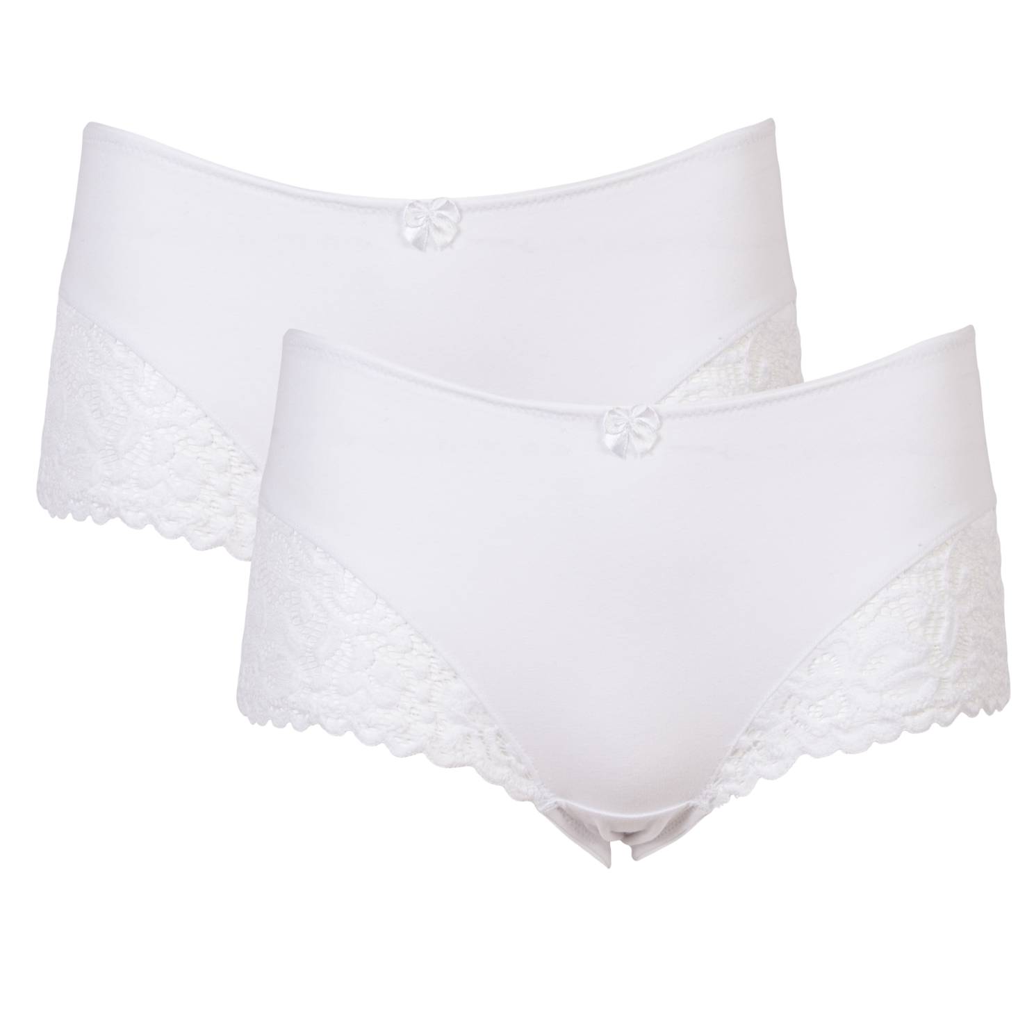 Crossbow Dame Trusser – Hvide Midi Briefs 2-pak Tilbud