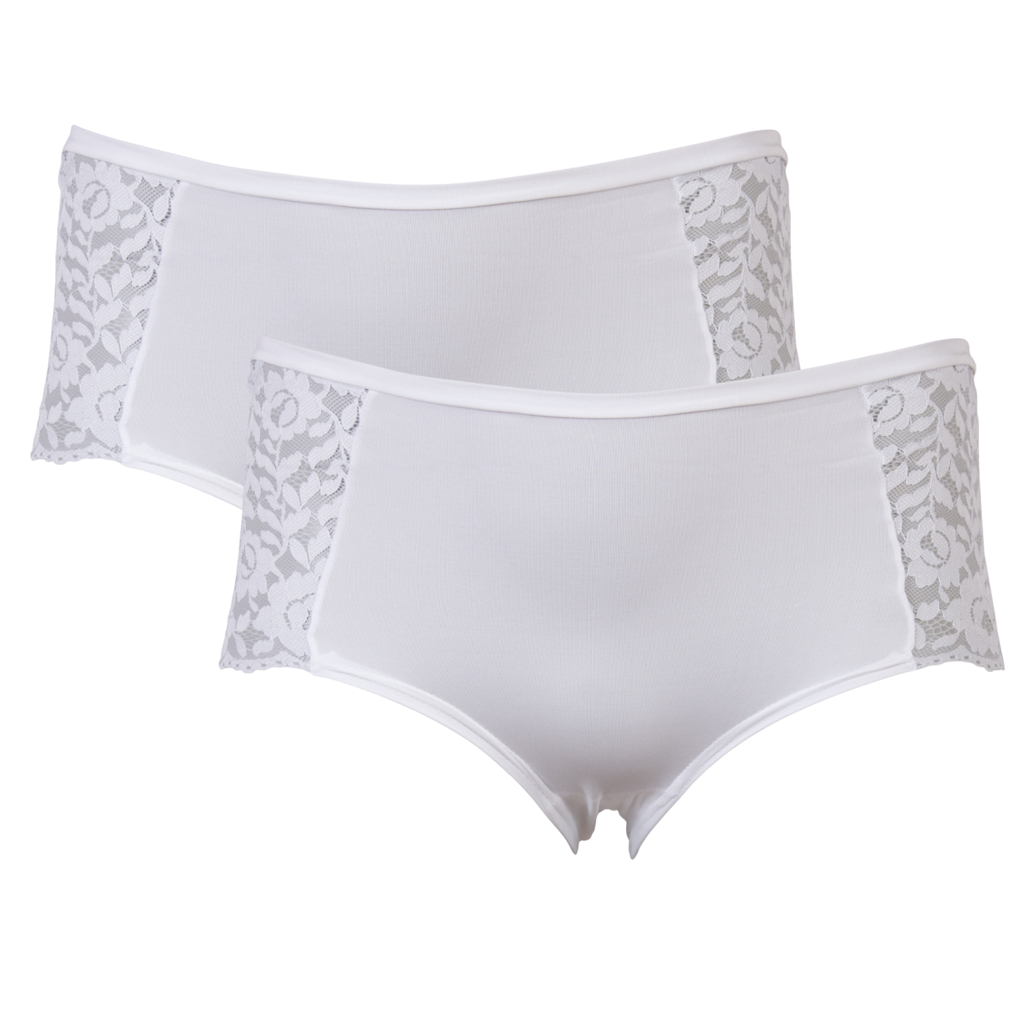 Crossbow Dame Maxi Trusser 2-pak – Hvide Underbukser Tilbud