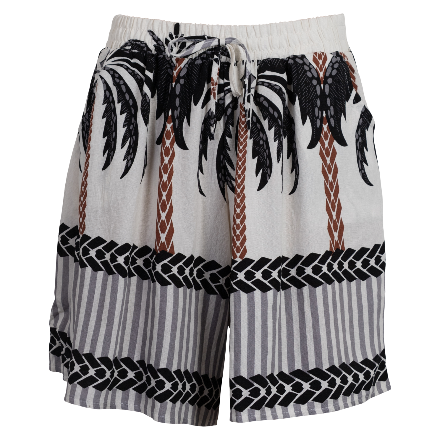 Dame Shorts Sort      i Store Plus Size Størrelser