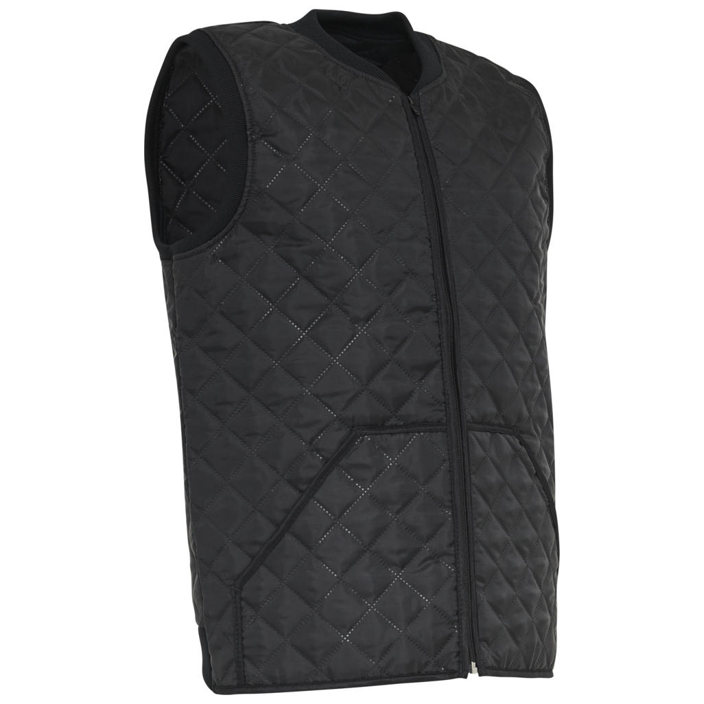 Elka Unisex Termovest i Sort – Plus Size Tilbud!